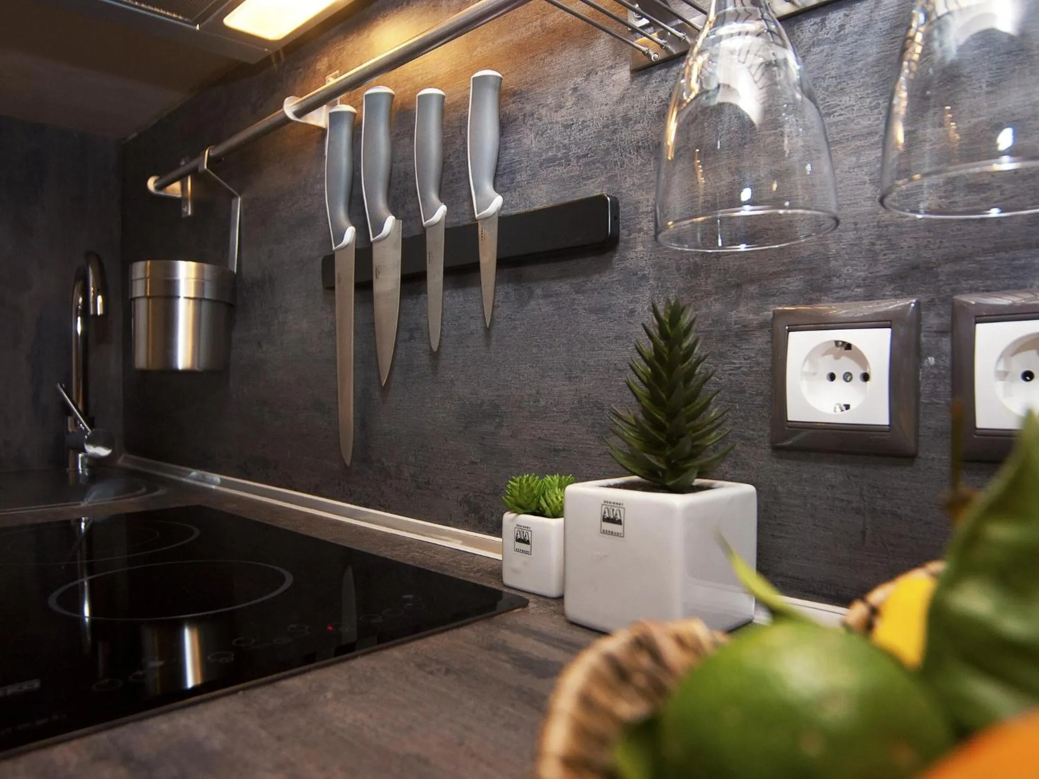 Decorative detail in Ionian Eye Design Studios & Spa