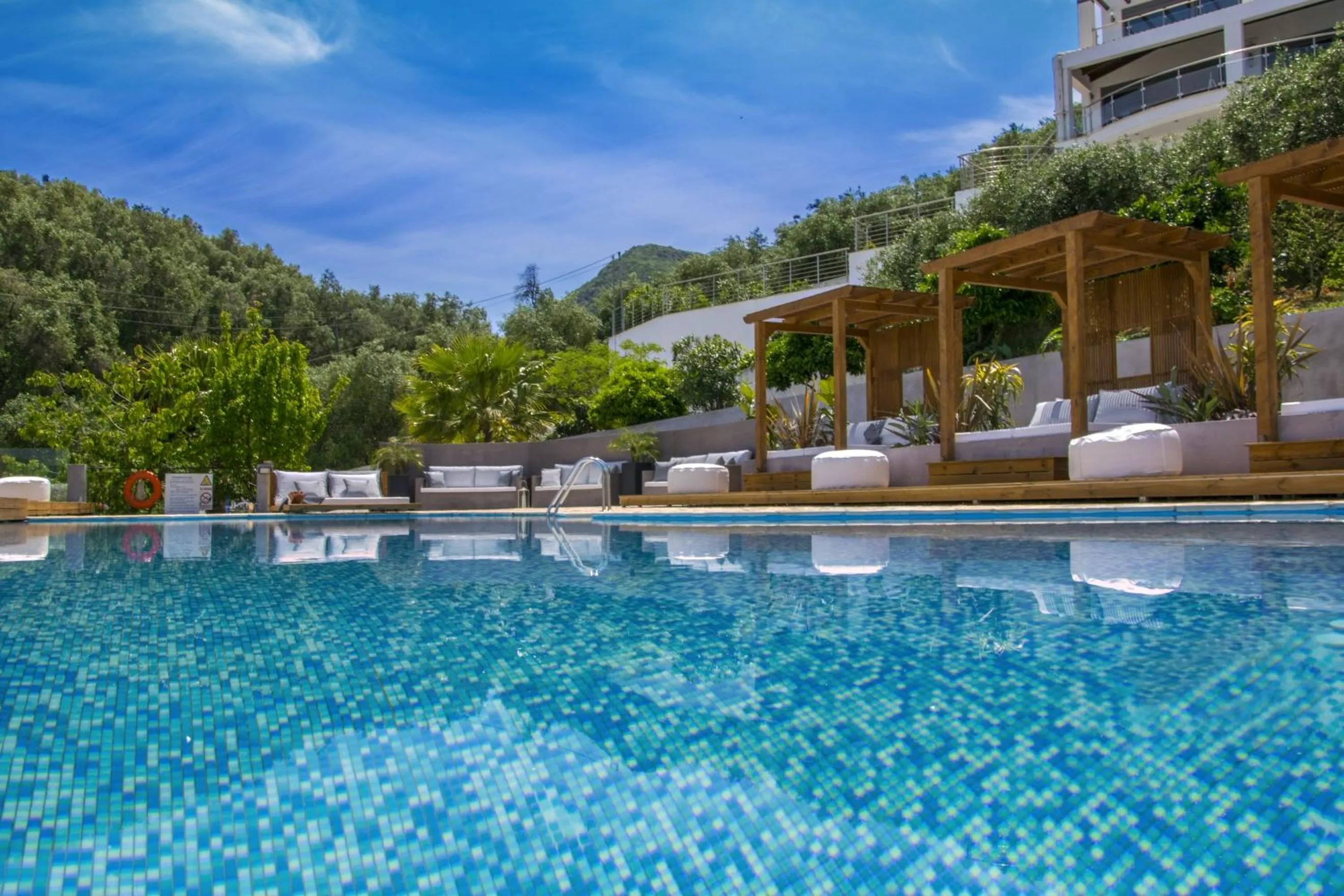 Swimming pool in Ionian Eye Design Studios & Spa