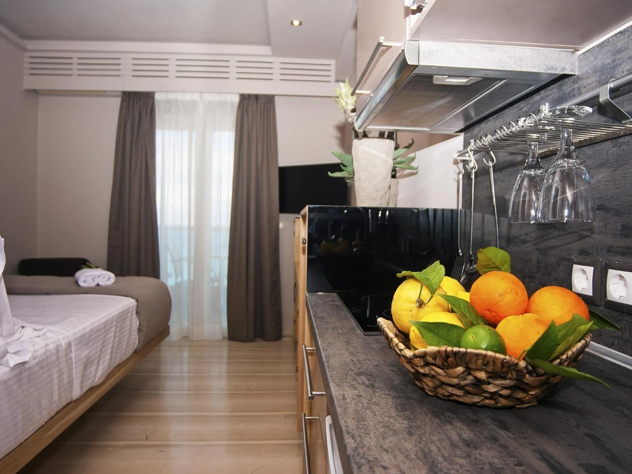 Decorative detail, Bed in Ionian Eye Design Studios & Spa