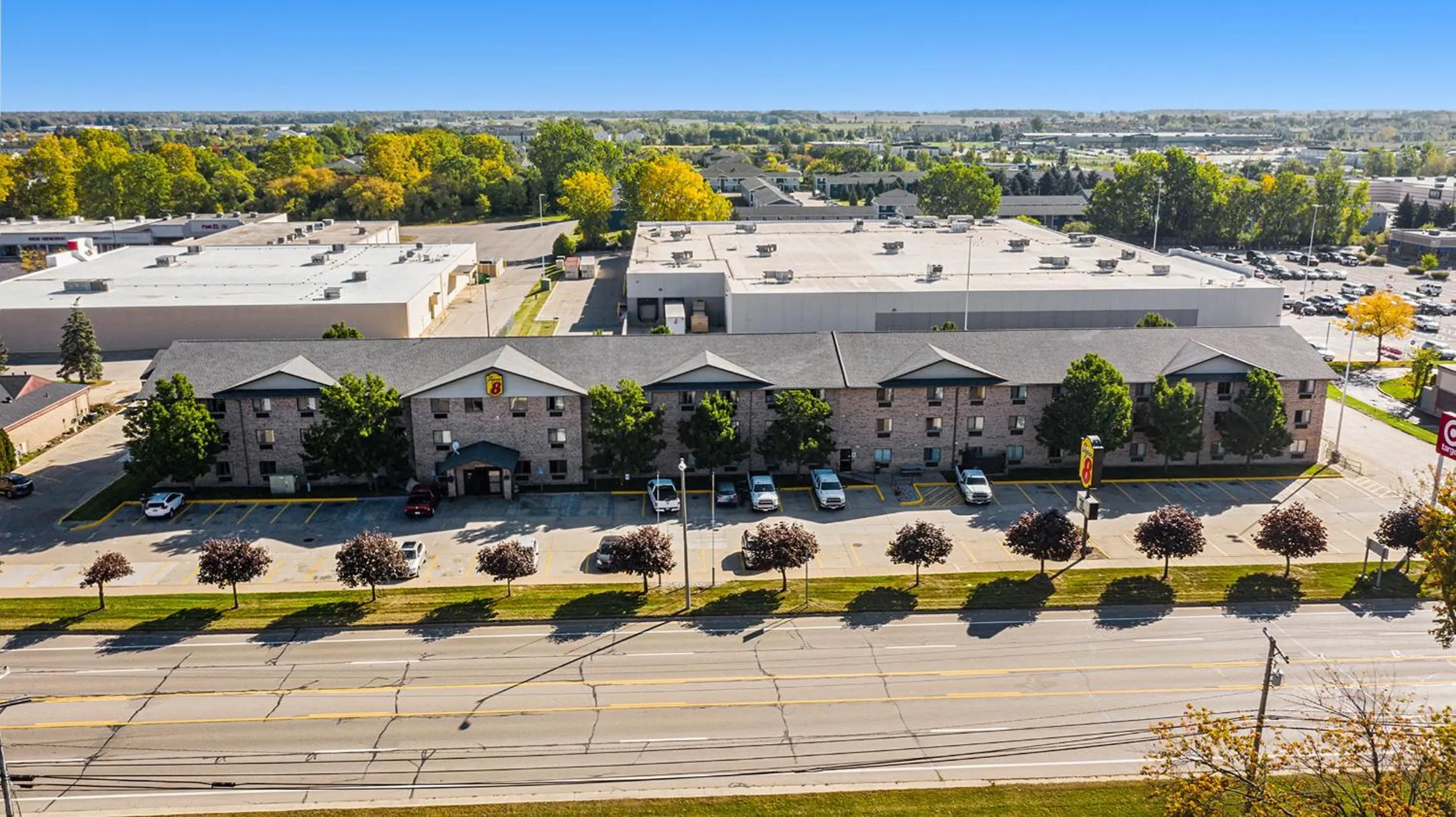 Property building in Super 8 by Wyndham Mt. Pleasant