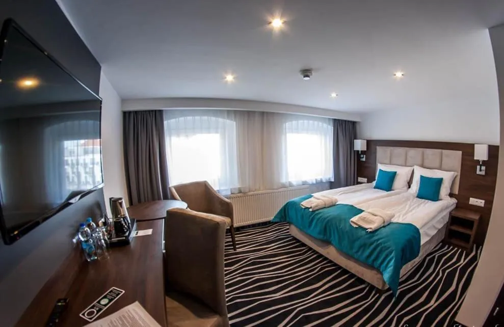 Photo of the whole room, Bed in No1 Bed&Breakfast Restauracja ŚNIADANIE I PARKING W CENIE!