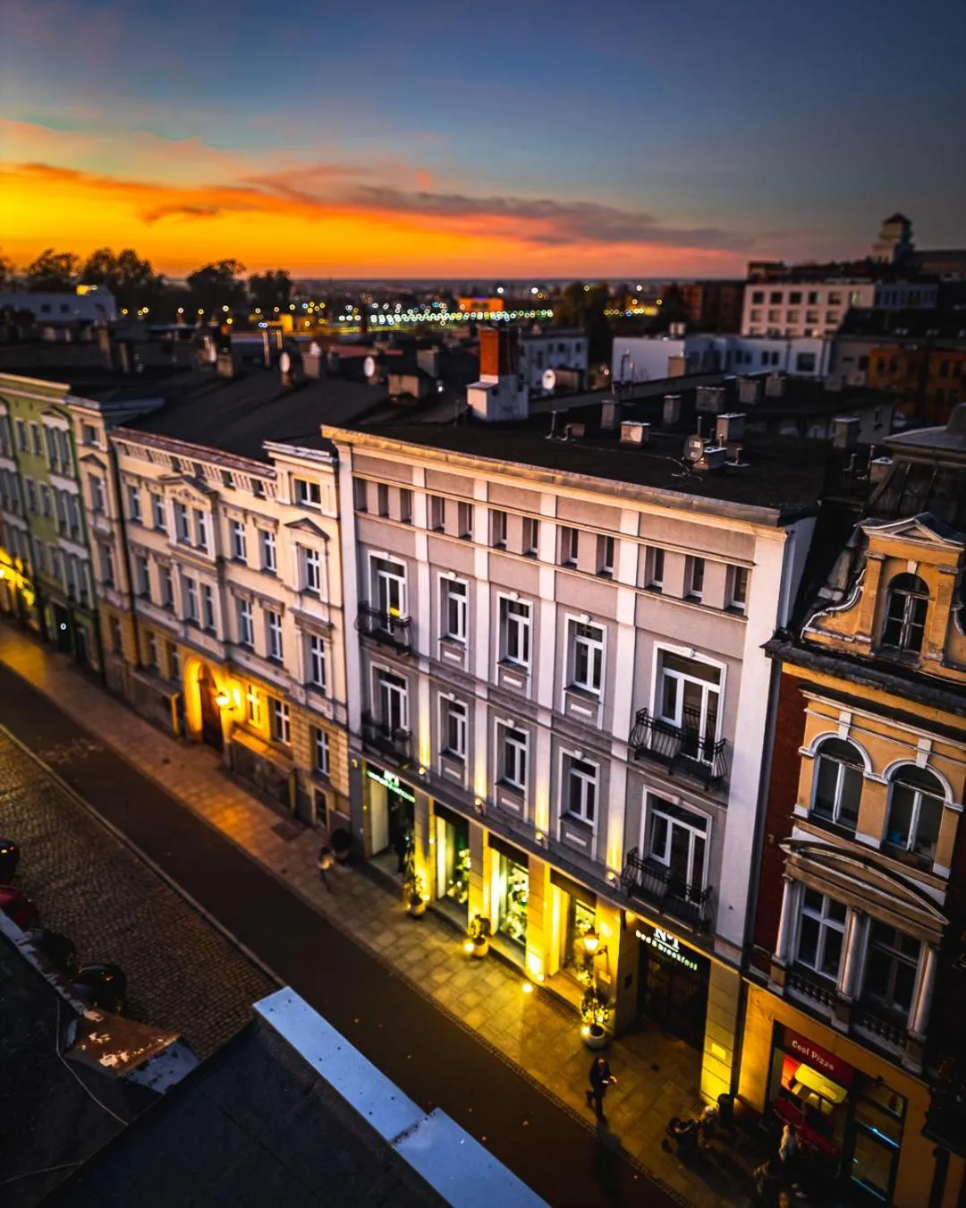 Property building in No1 Bed&Breakfast Restauracja ŚNIADANIE I PARKING W CENIE!