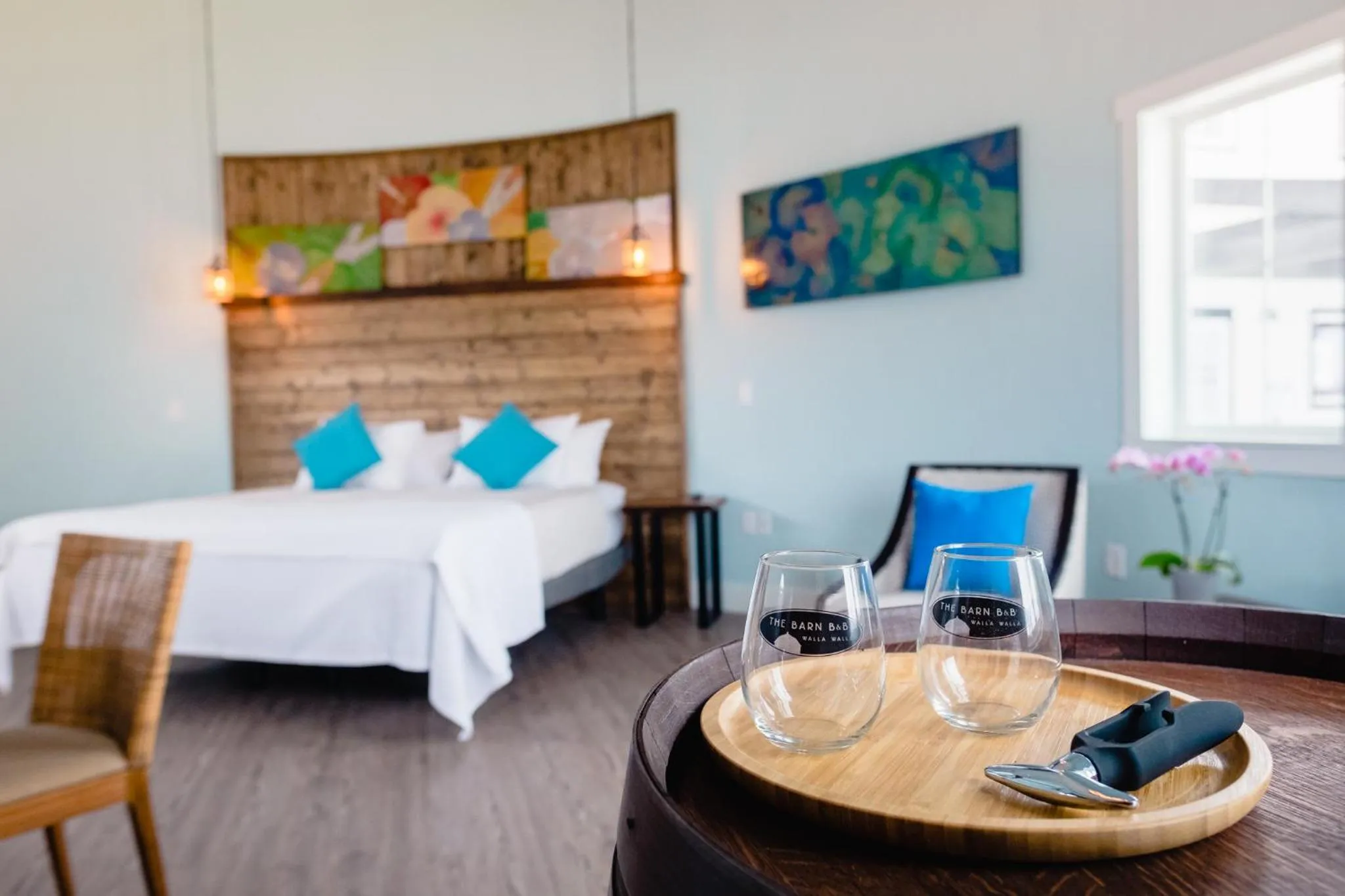 Bedroom, Bed in The Barn B&B Walla Walla