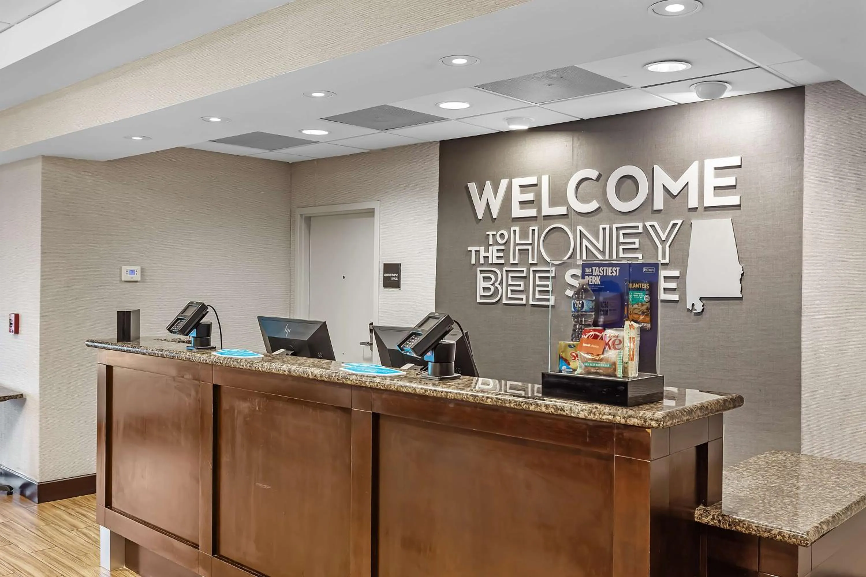 Lobby or reception in Hampton Inn - Atmore