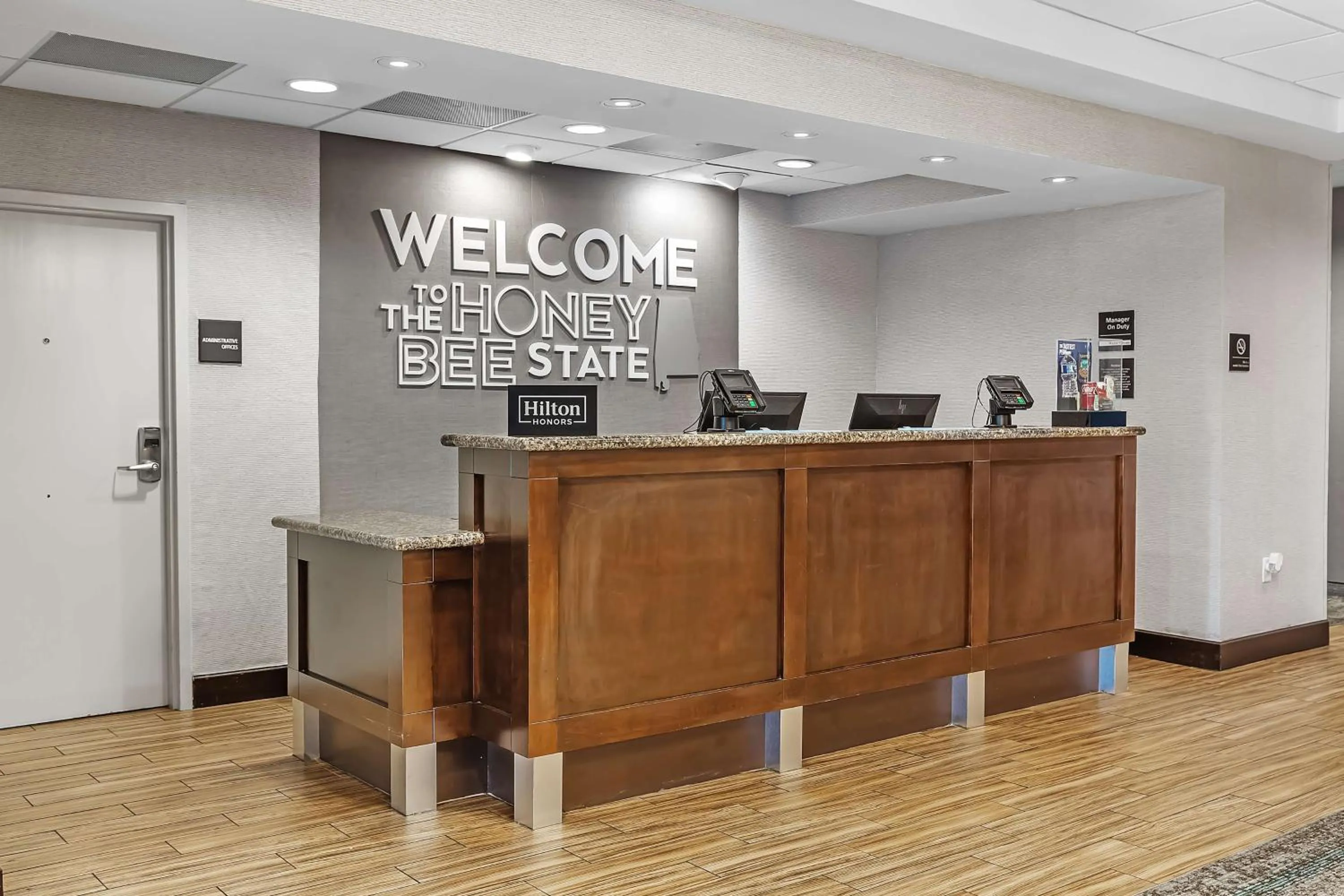 Lobby or reception in Hampton Inn - Atmore