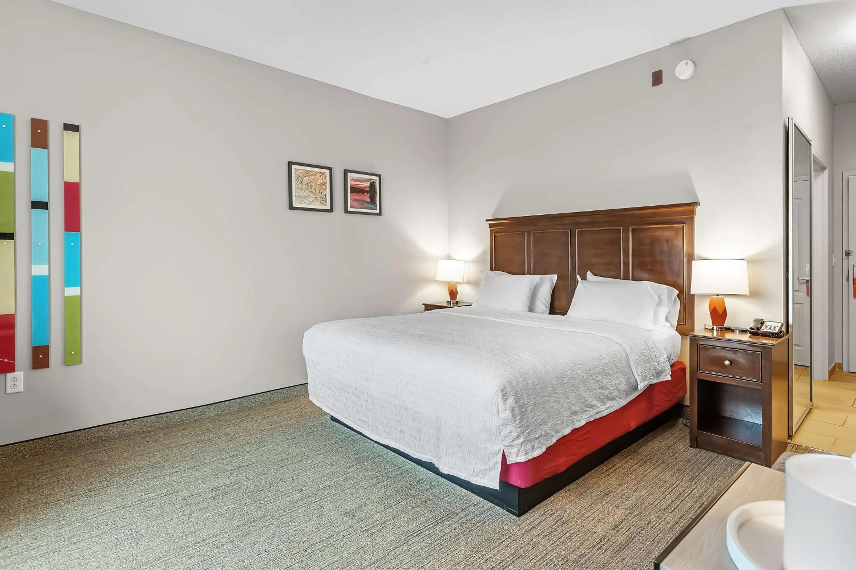 Bed in Hampton Inn - Atmore