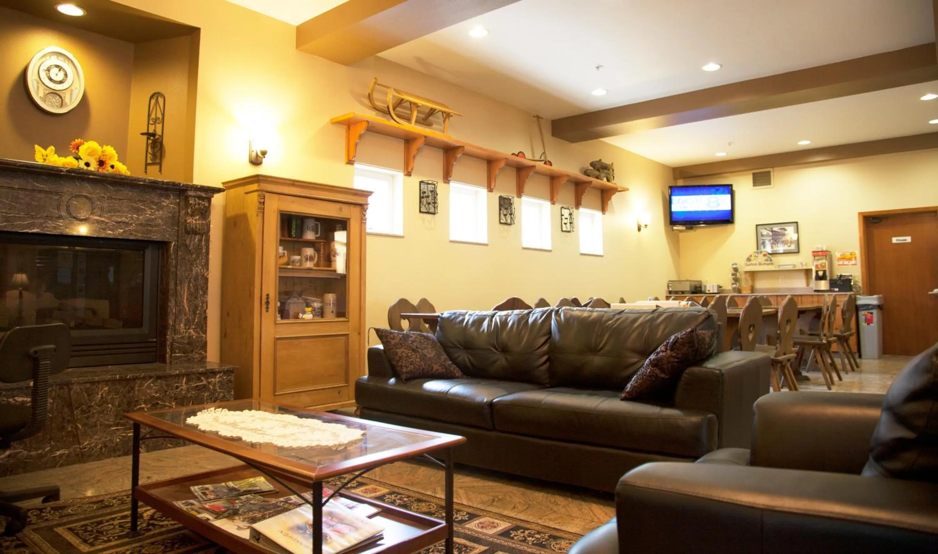 Lobby or reception in FairBridge Inn & Suites Leavenworth