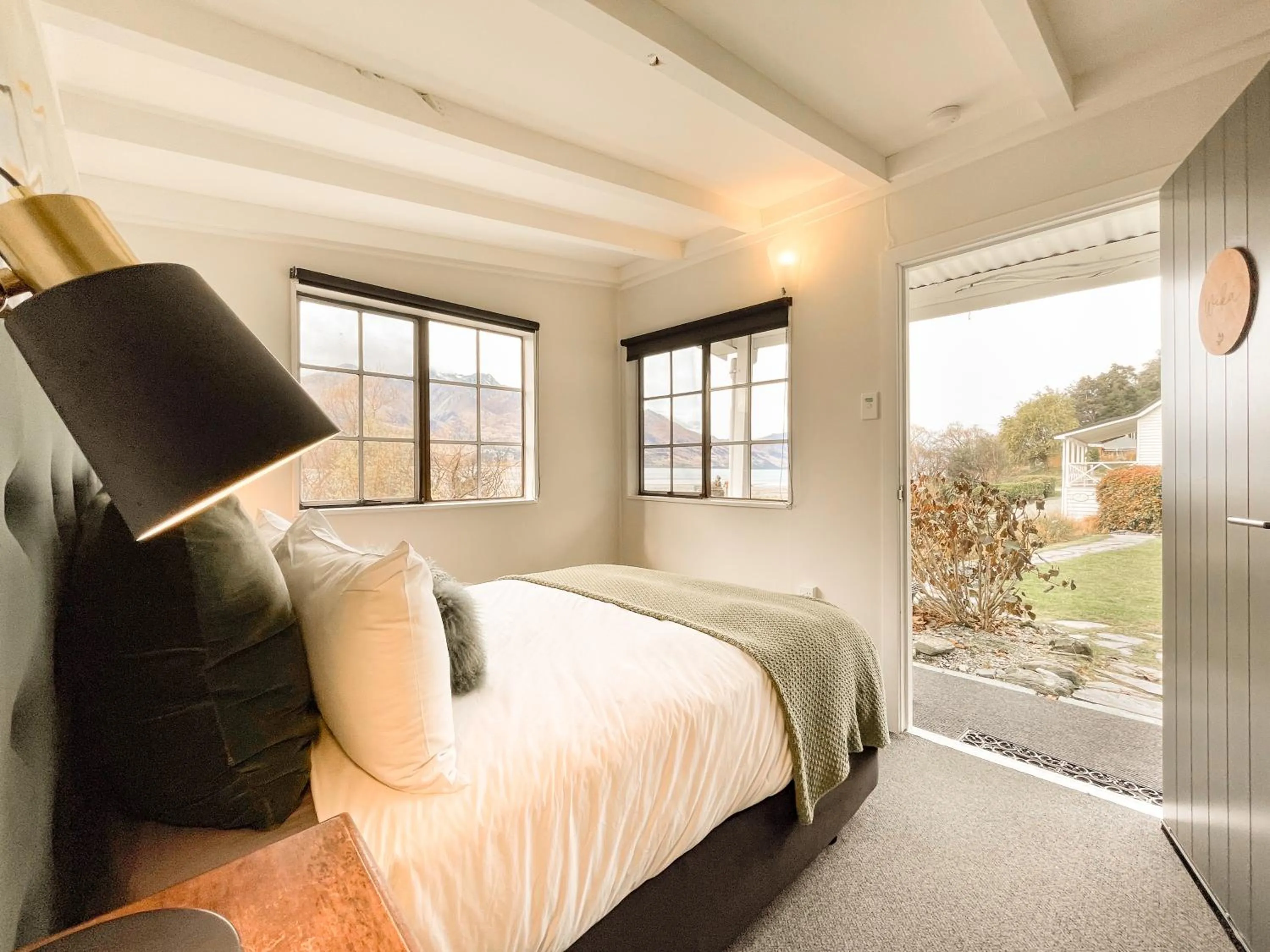 Bed in Kinloch Wilderness Retreat