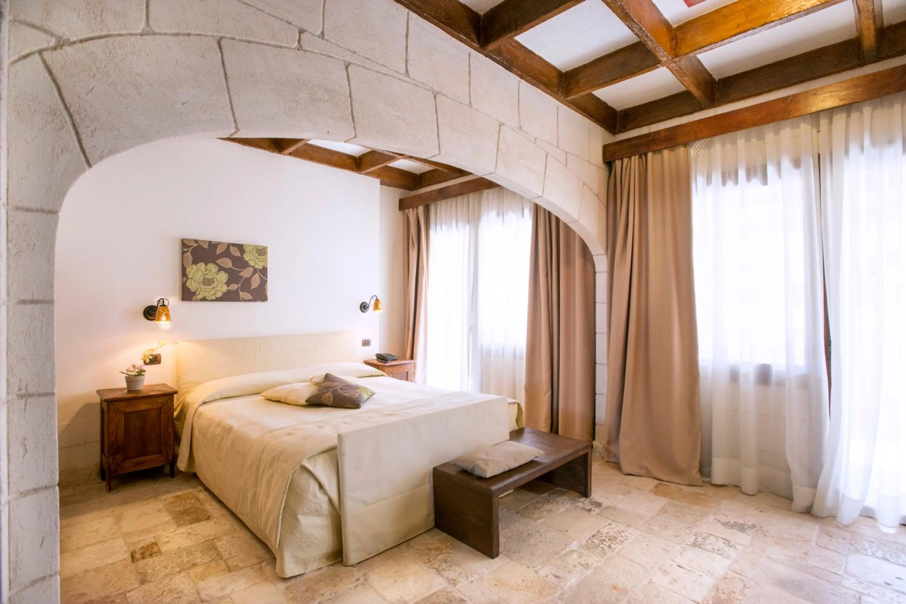 Bed in UNA HOTELS Regina Bari