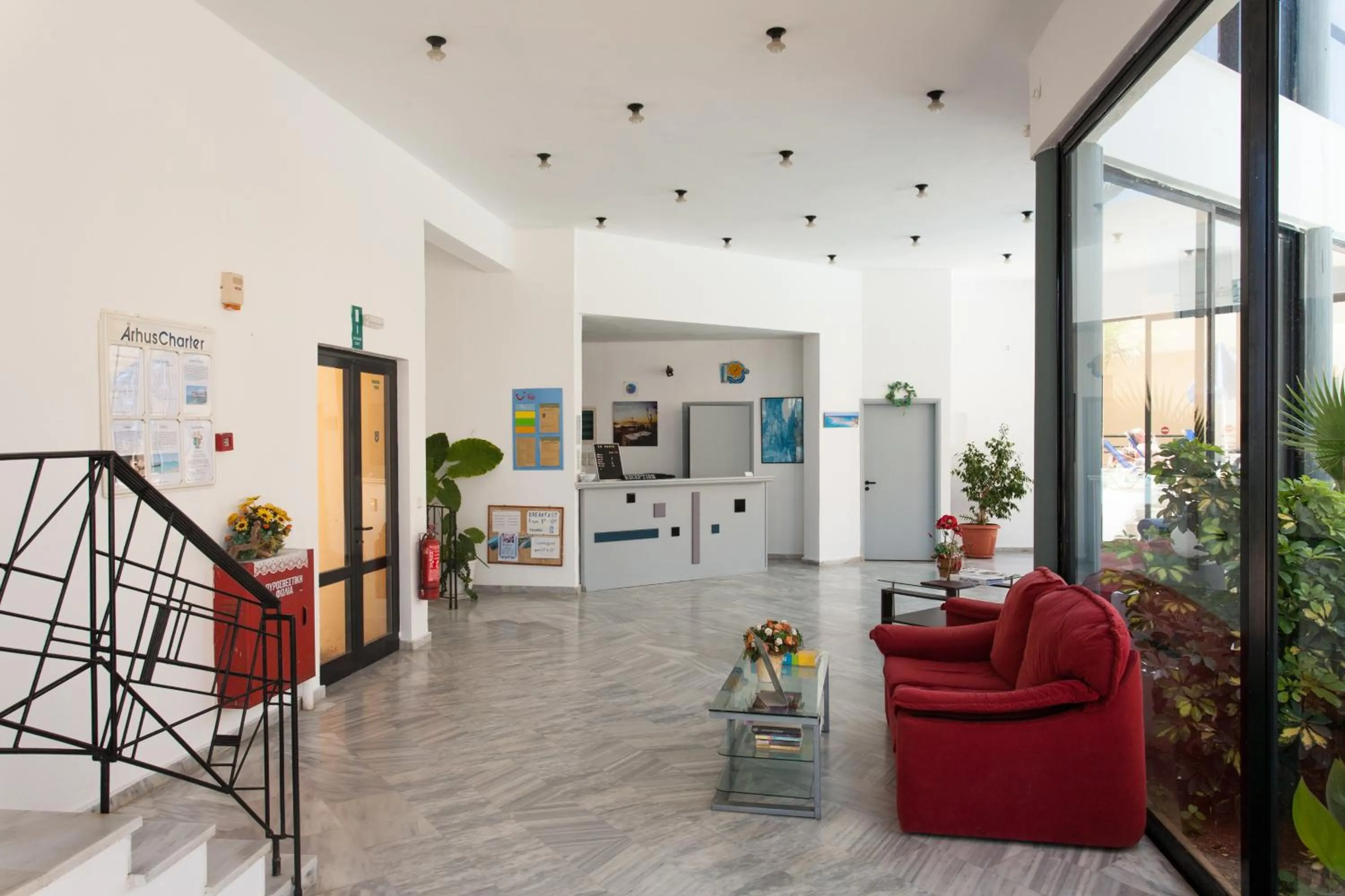 Lobby or reception in Akasti Hotel