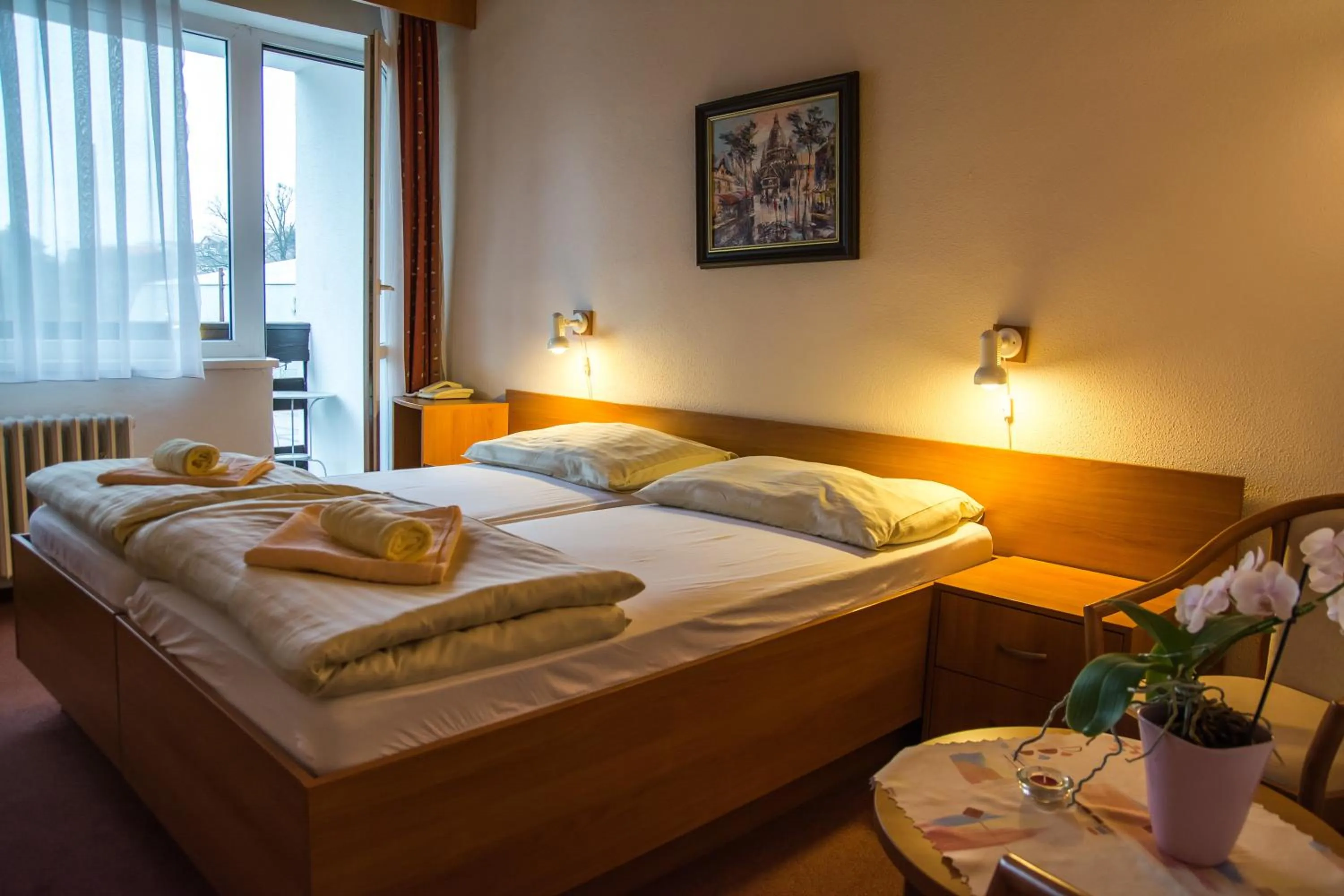 Decorative detail, Bed in InterSport Hotel