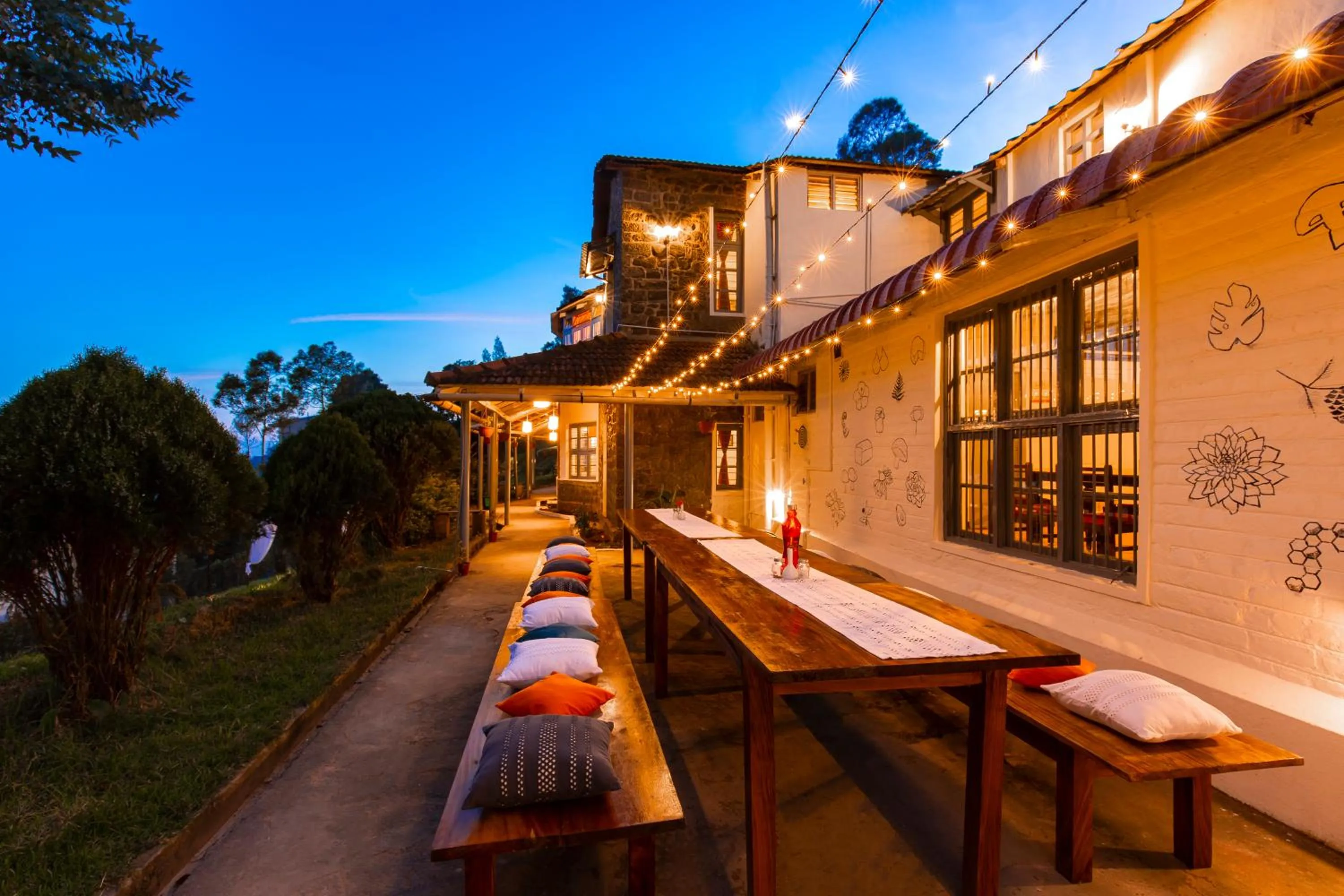 Property building in Zostel Kodaikanal