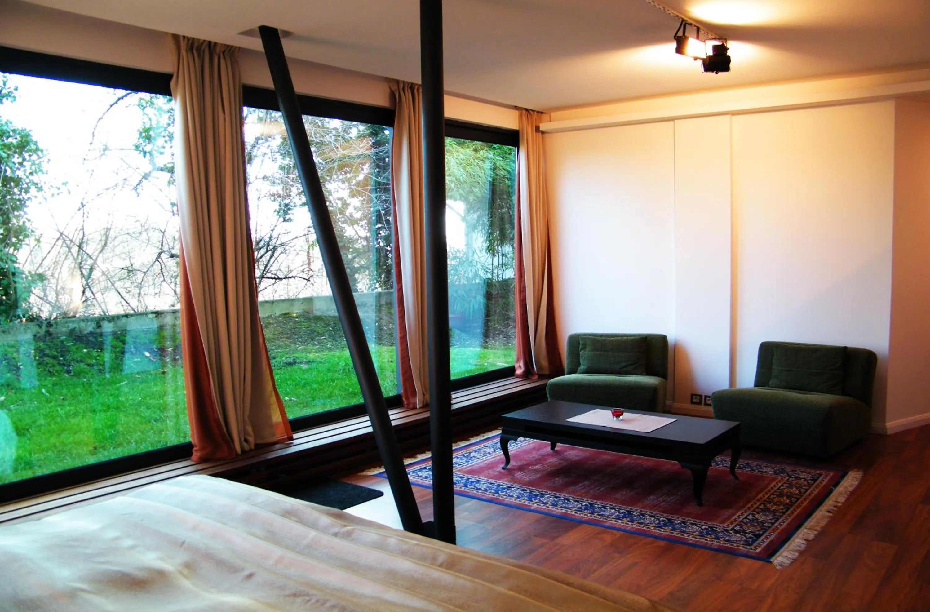 Seating area in Hotel President