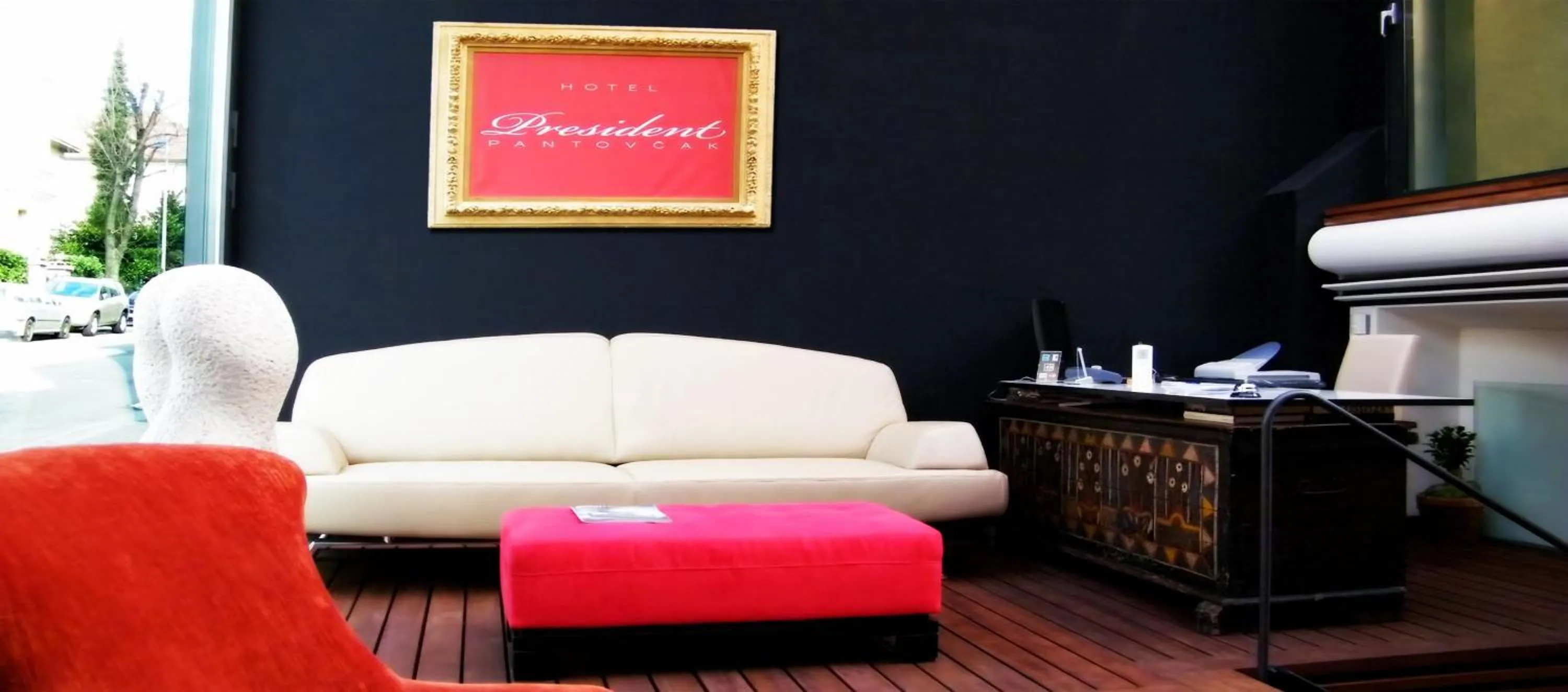 Lobby or reception in Hotel President