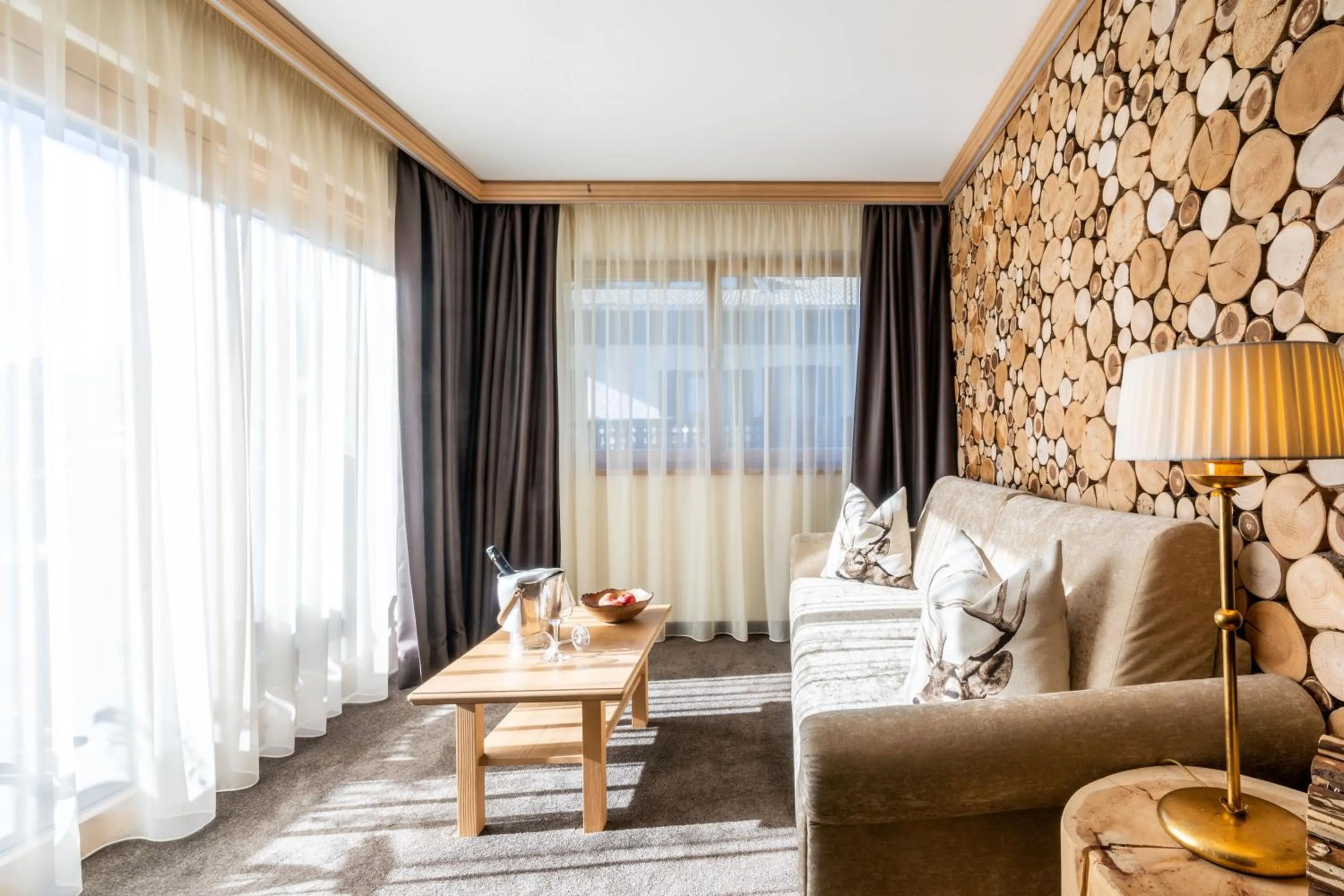 Living room in Hotel Sun Valley