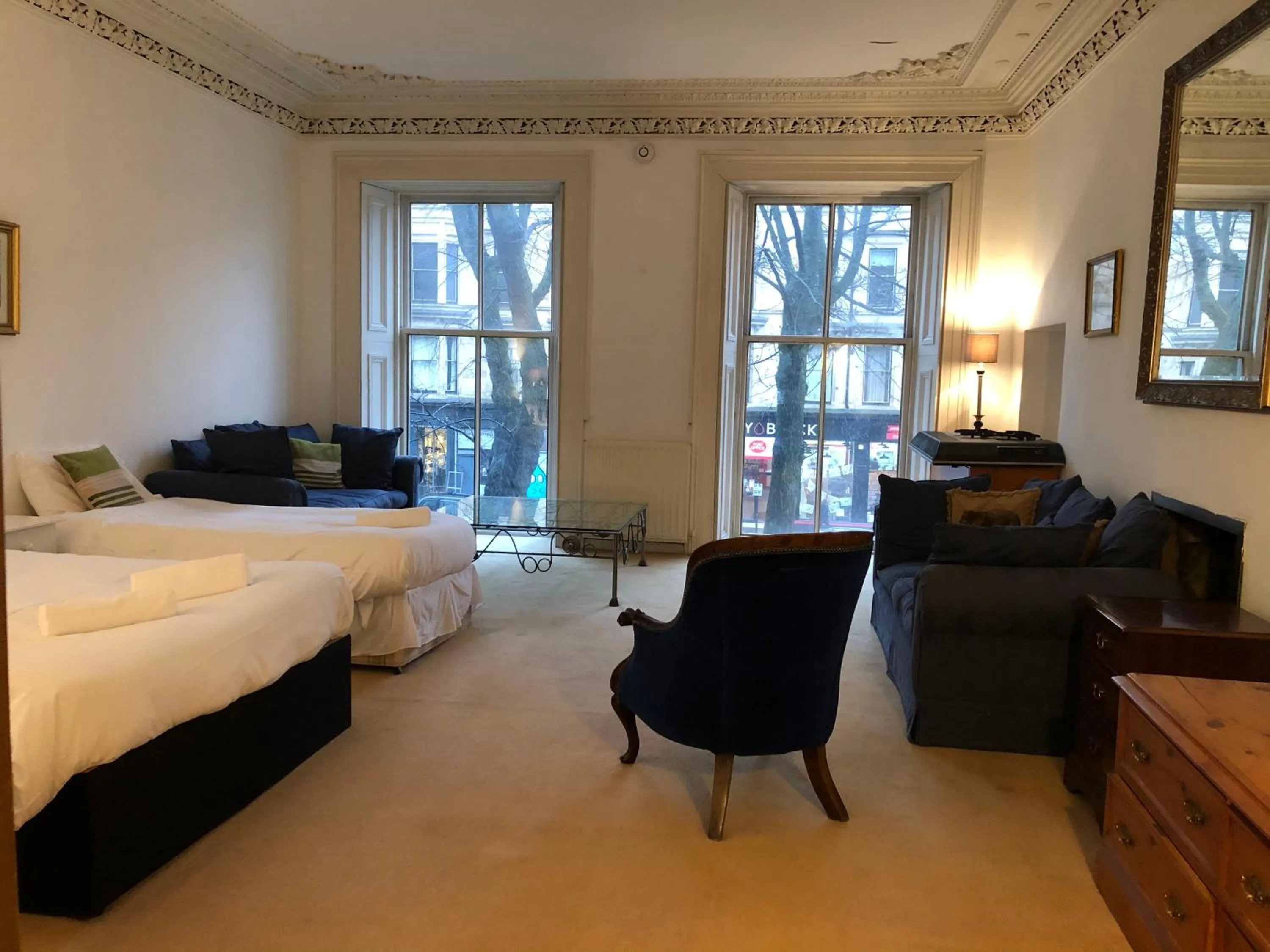 Living room in The Georgian House