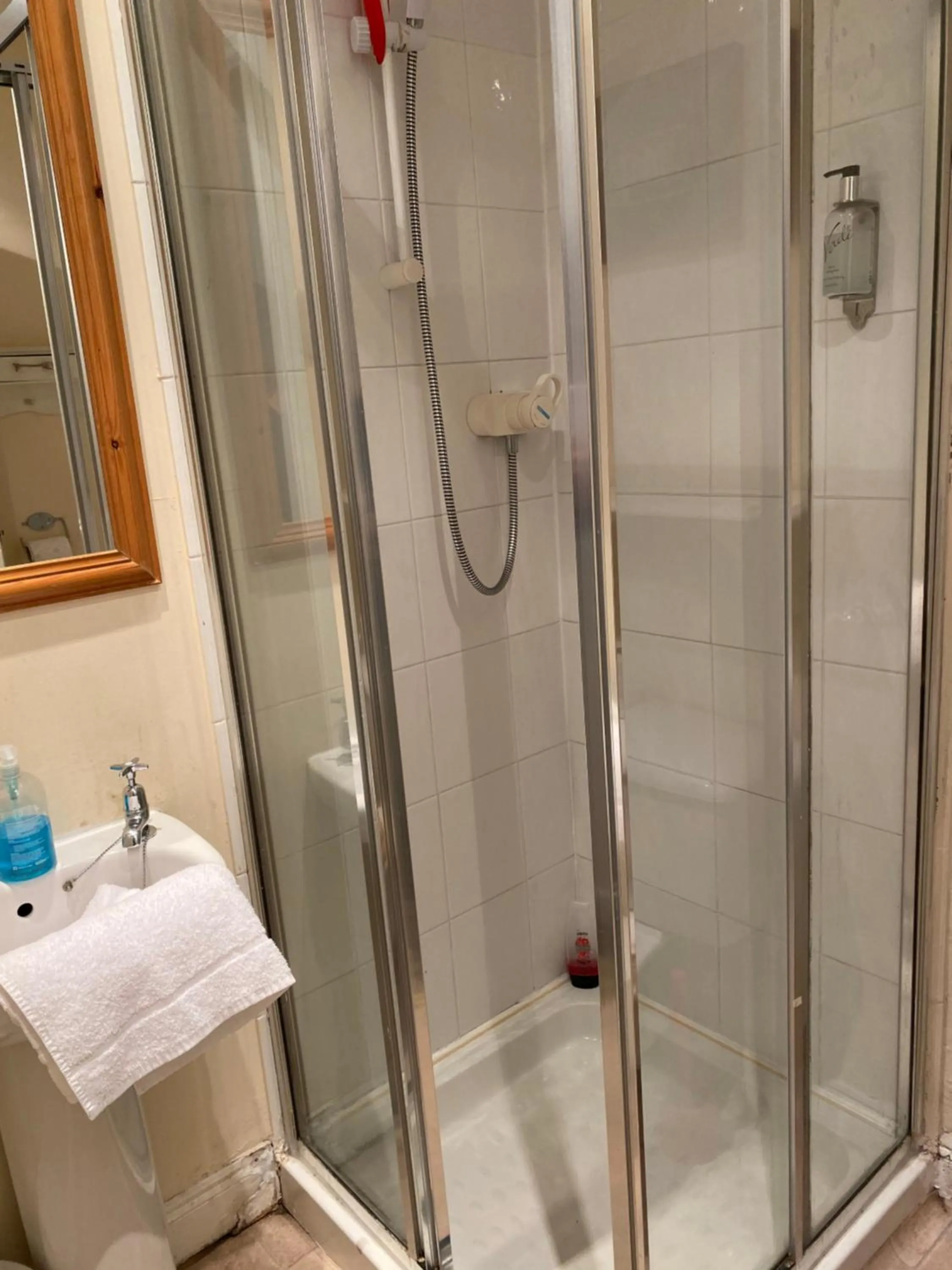 Shower in The Georgian House