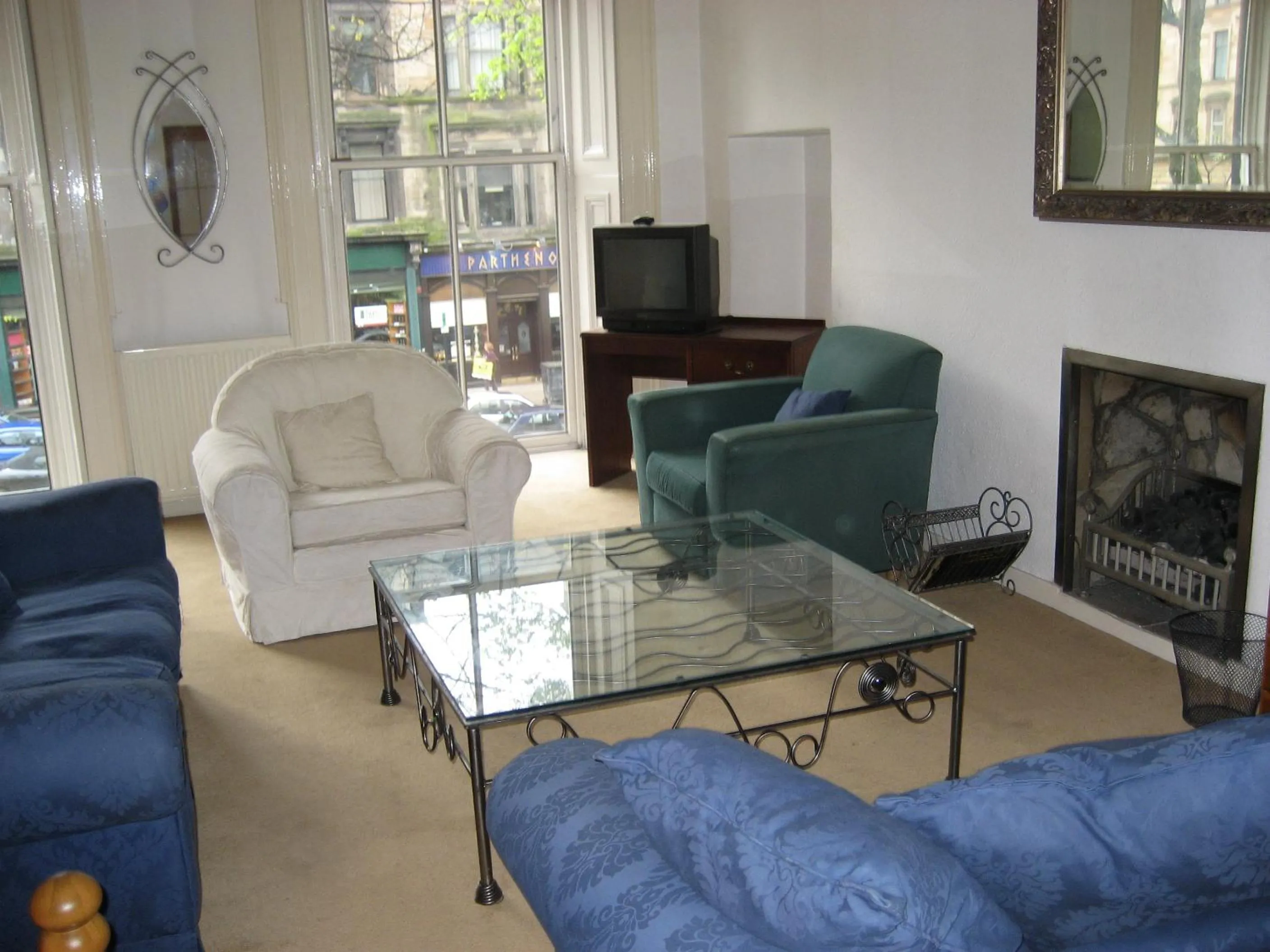Living room in The Georgian House