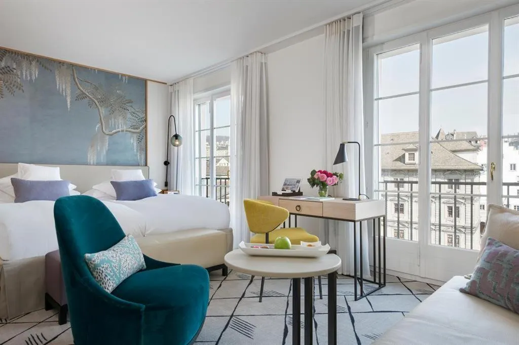 Bedroom in Storchen Zürich - Lifestyle Boutique Hotel