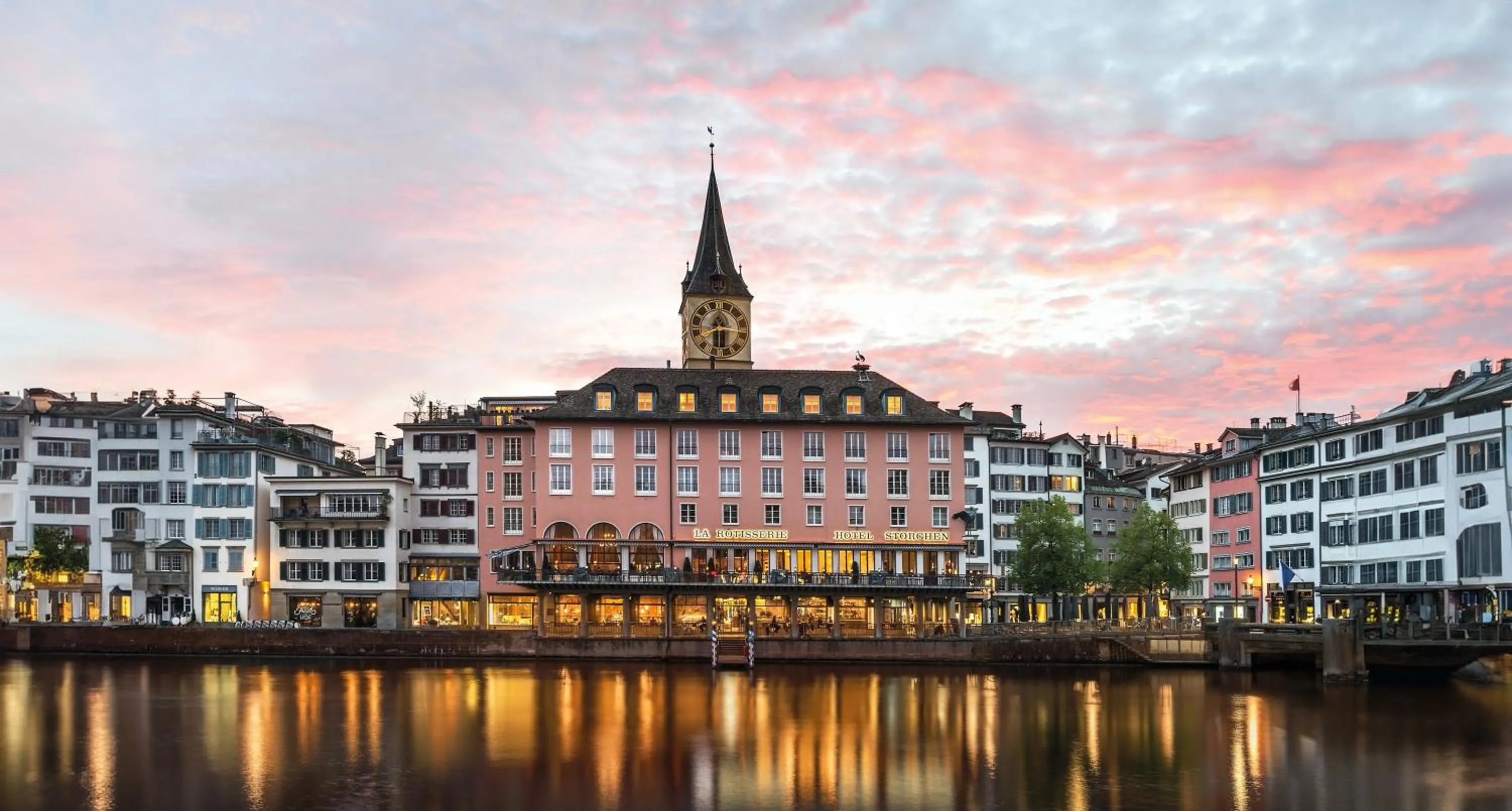 Property building in Storchen Zürich - Lifestyle Boutique Hotel