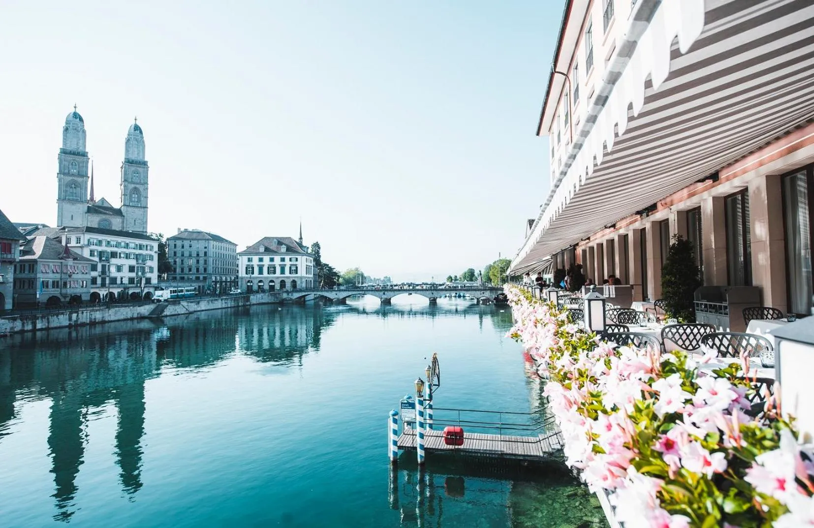 Restaurant/places to eat in Storchen Zürich - Lifestyle Boutique Hotel