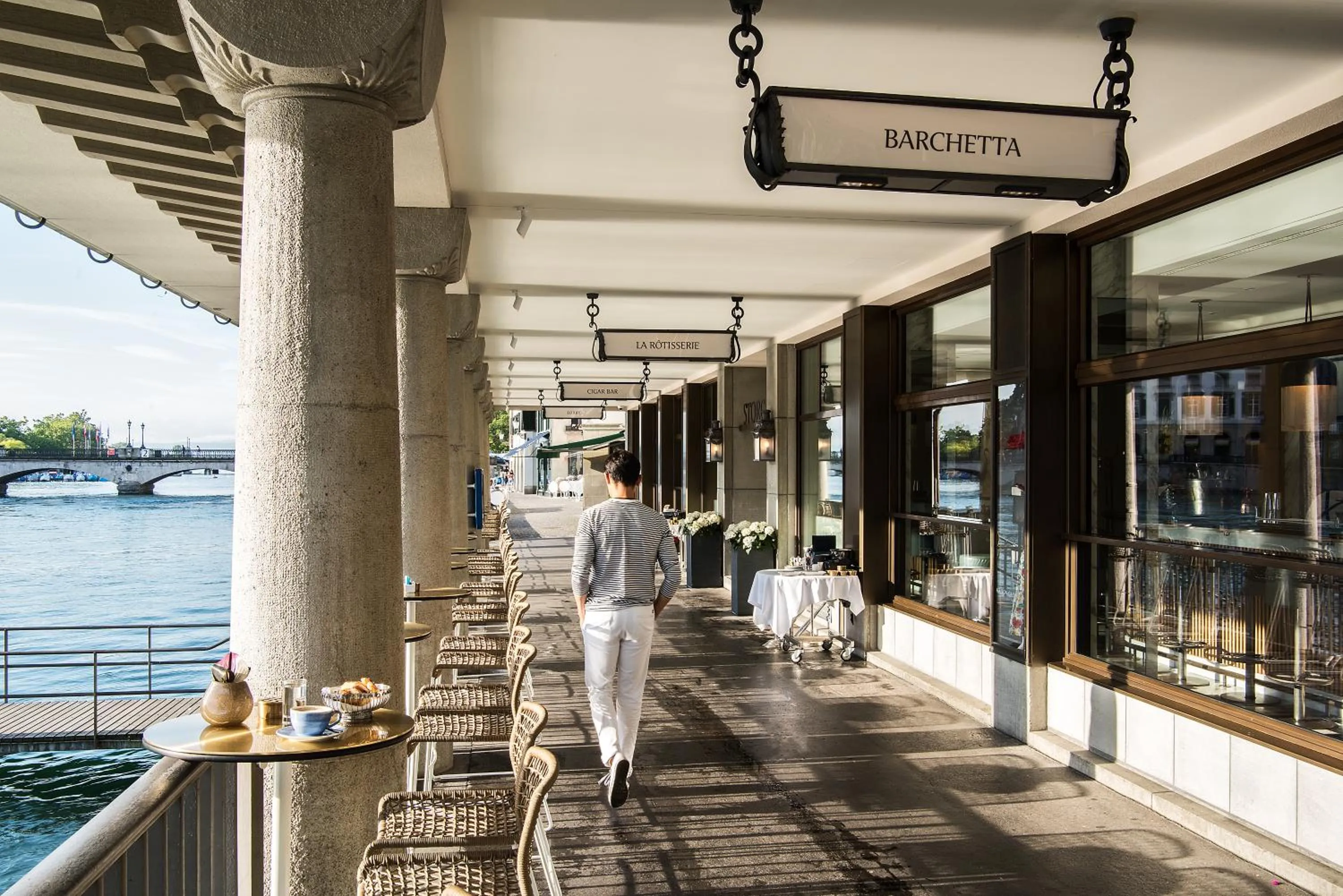 Restaurant/places to eat in Storchen Zürich - Lifestyle Boutique Hotel