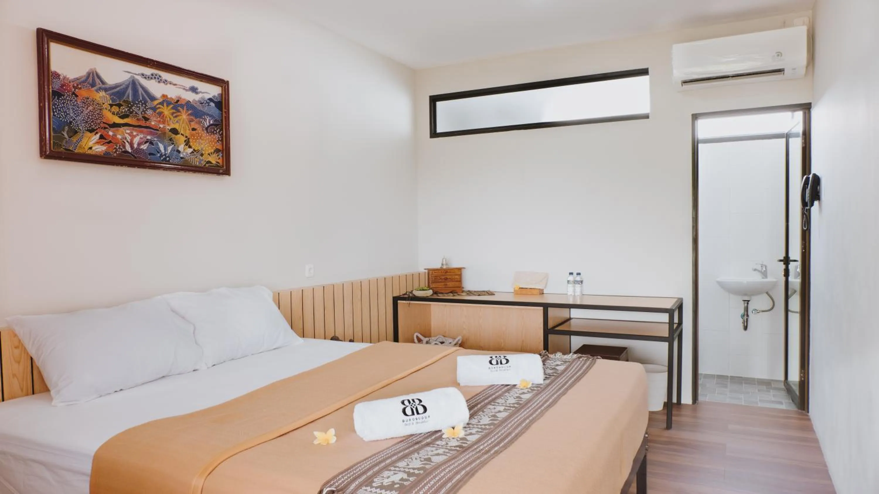 Bed in Borobudur Bed & Breakfast