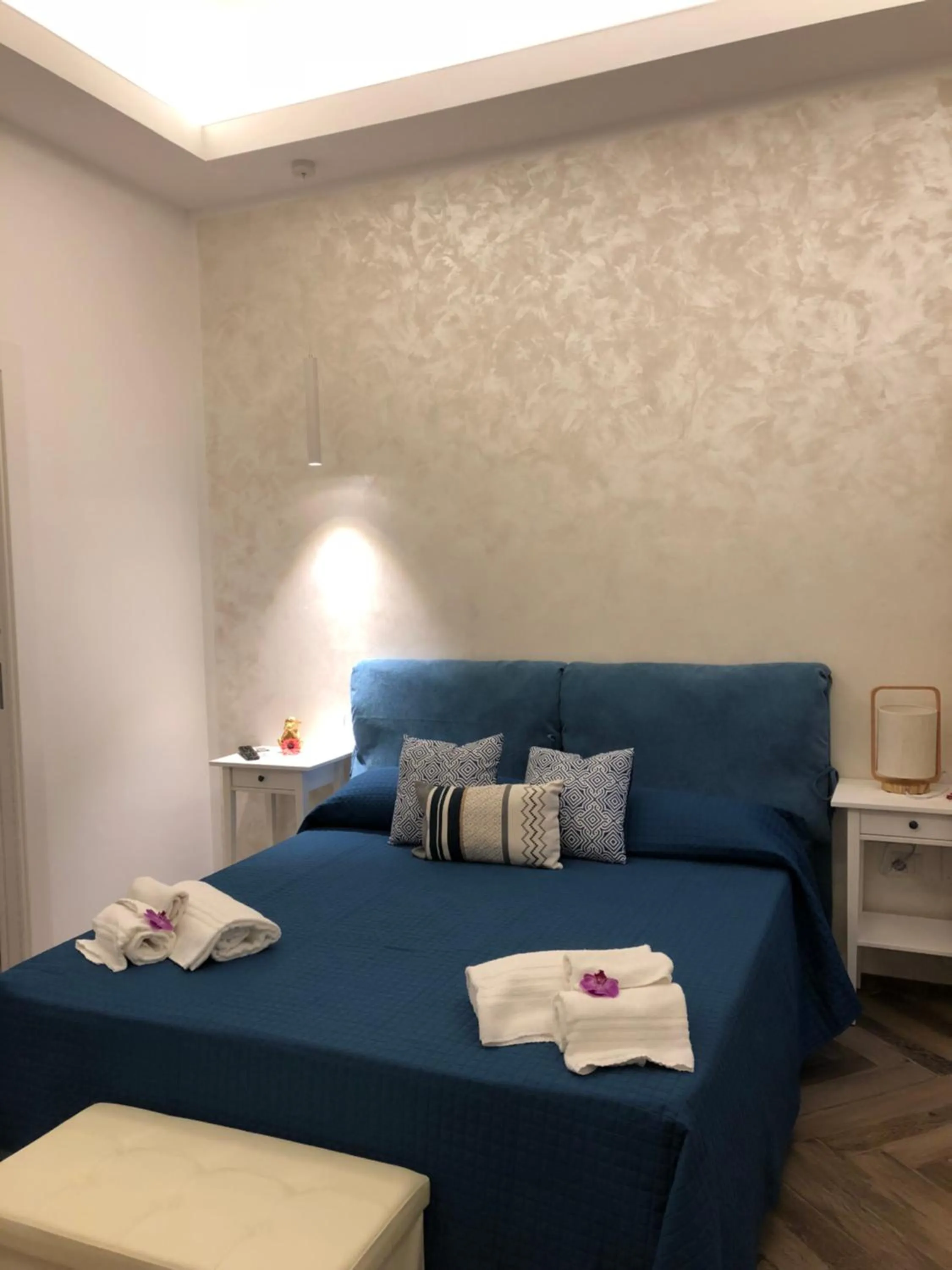 Bed in B&B Blu Infinito