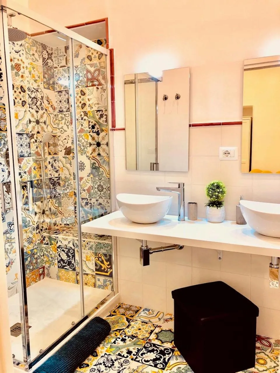 Bathroom in B&B Blu Infinito