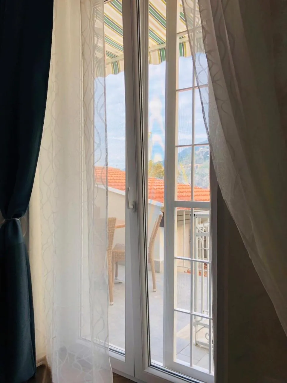 Balcony/Terrace in B&B Blu Infinito