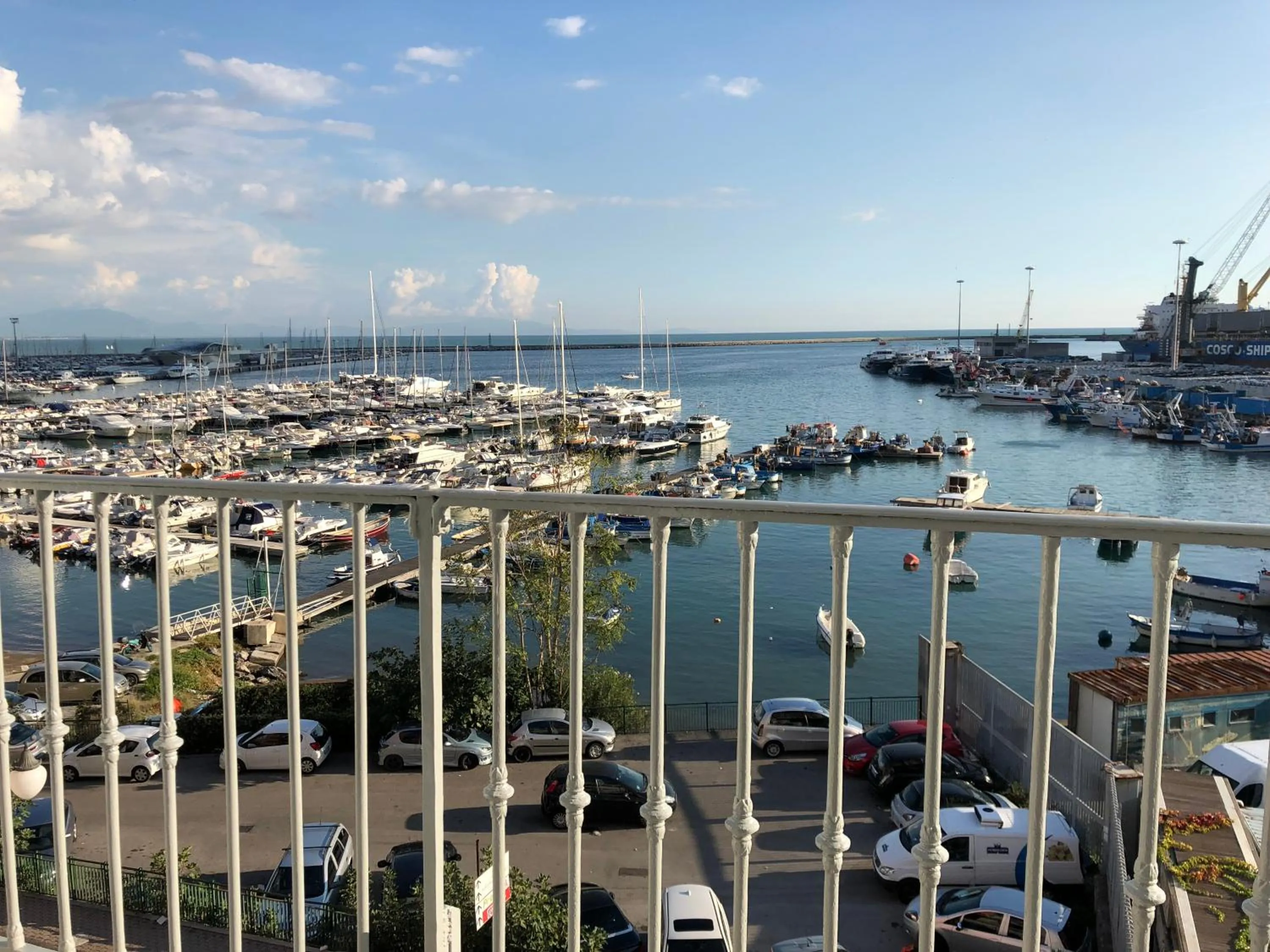 Sea view in B&B Blu Infinito