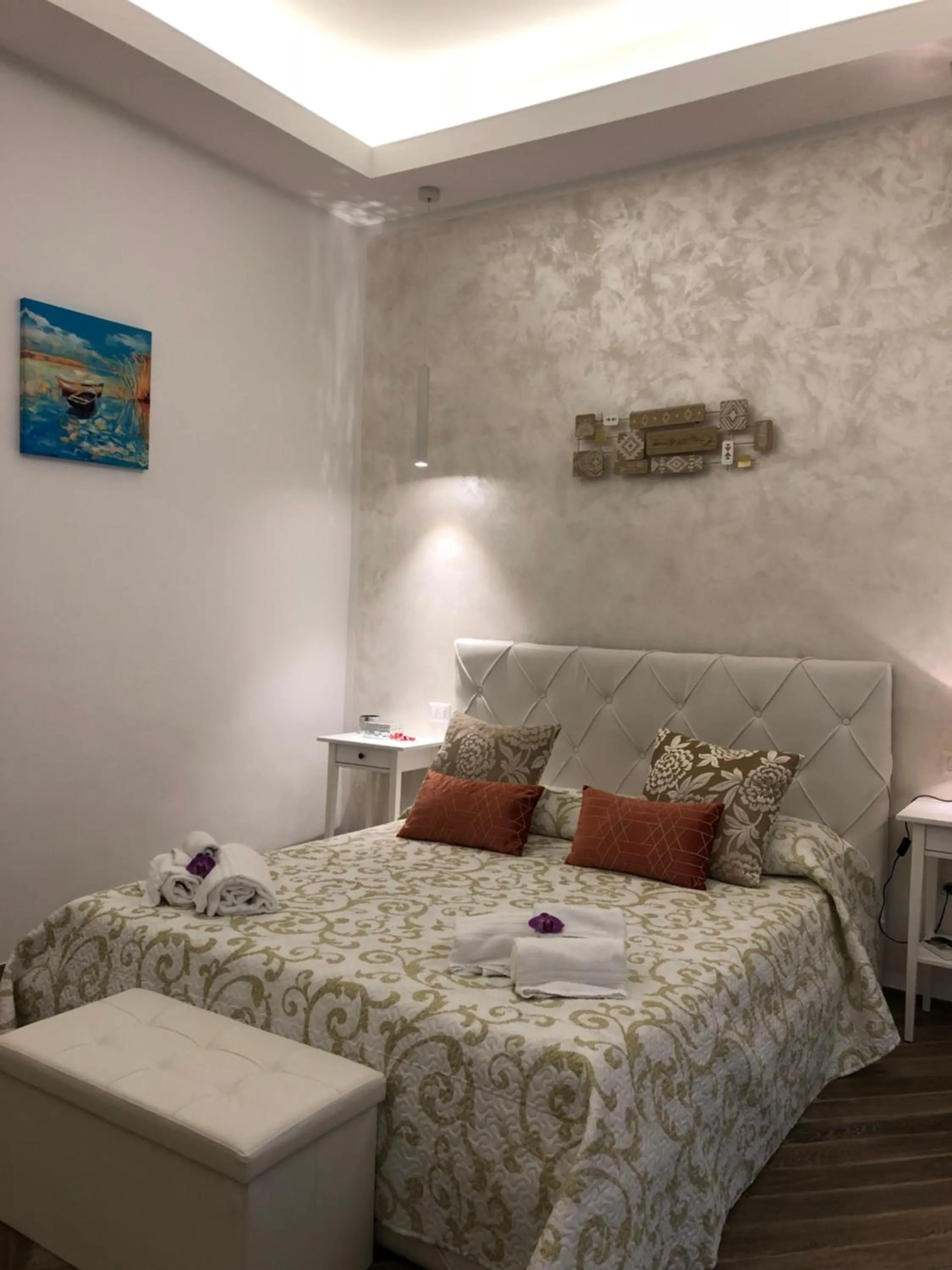 Bed in B&B Blu Infinito