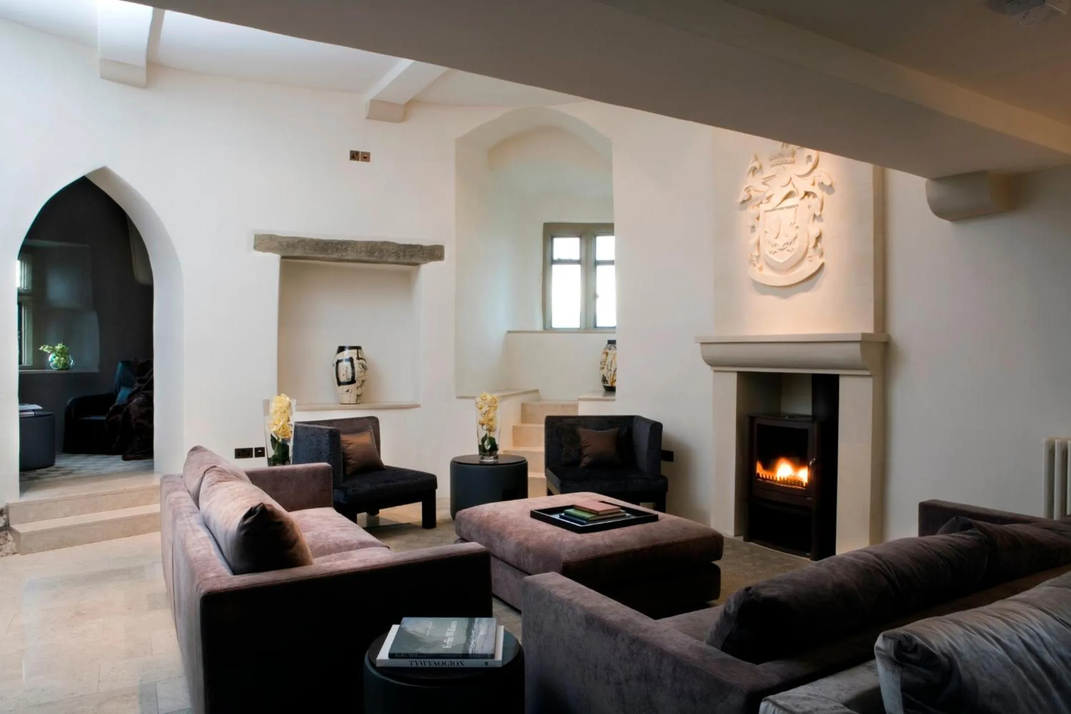 Communal lounge/ TV room in Roch Castle