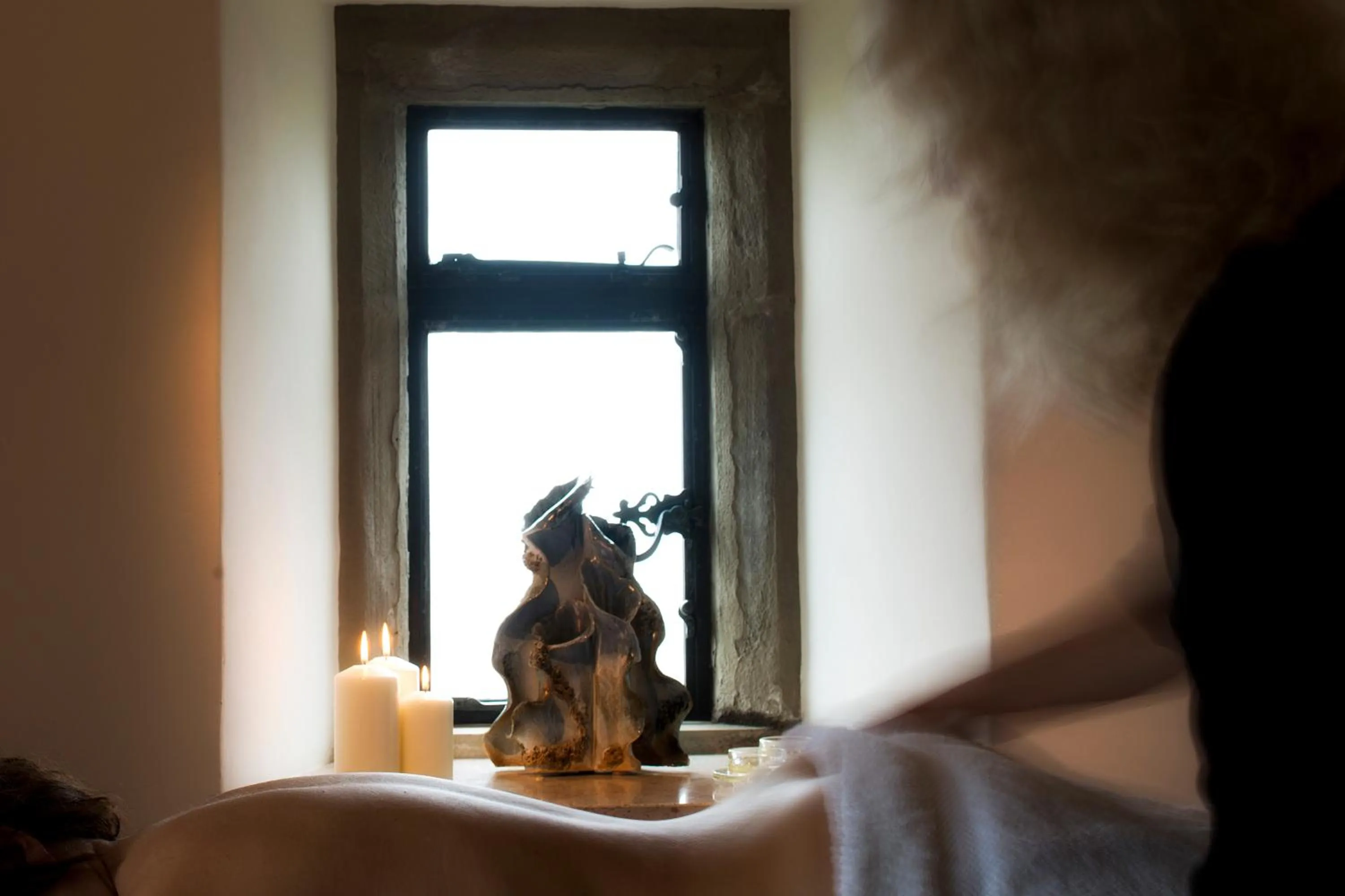 Decorative detail in Roch Castle