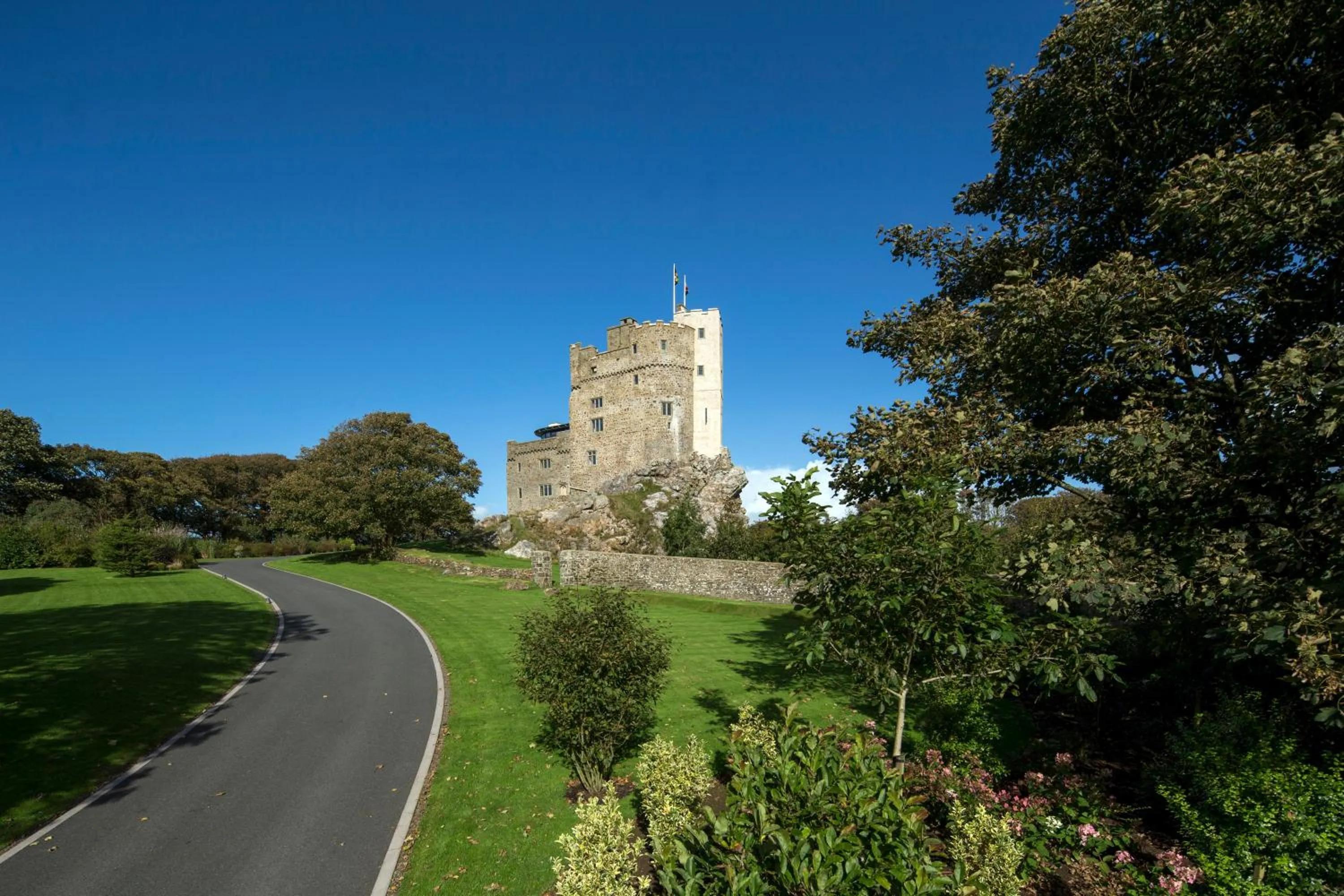 Facade/entrance in Roch Castle