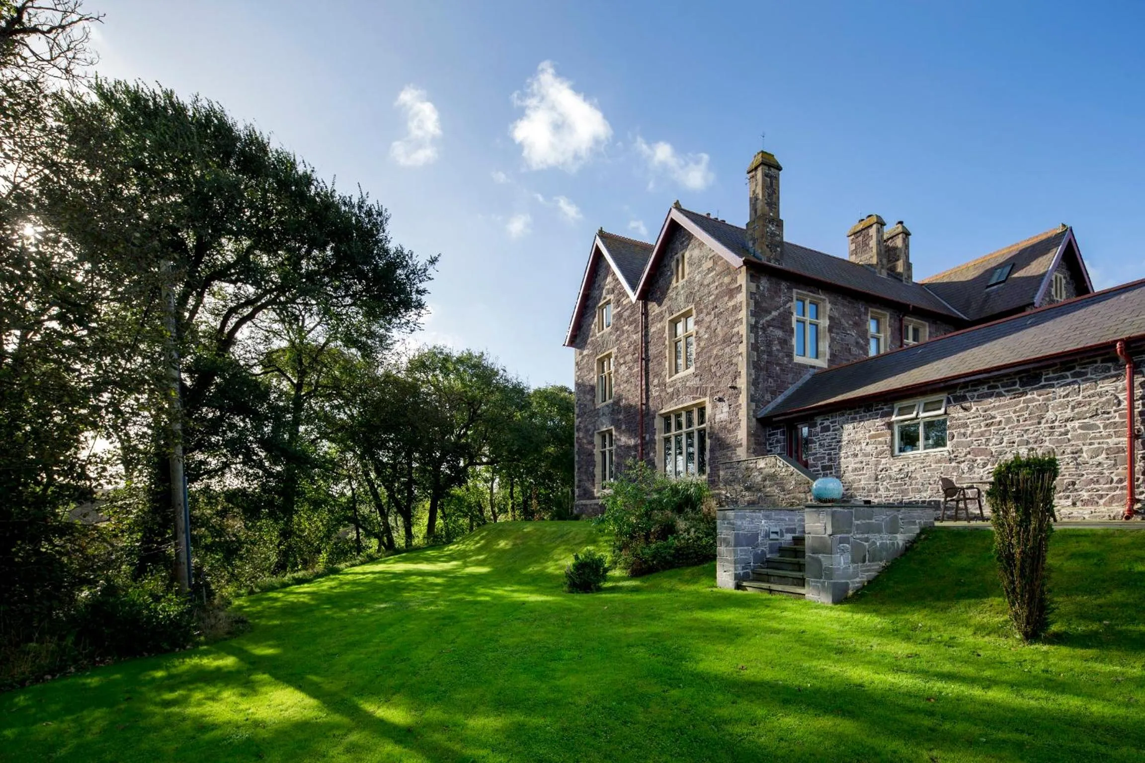 Property building in Penrhiw Priory