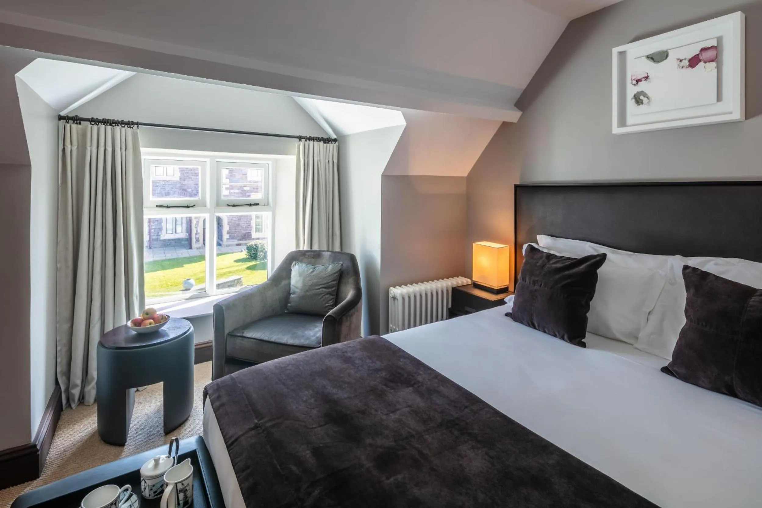 Bed in Penrhiw Priory