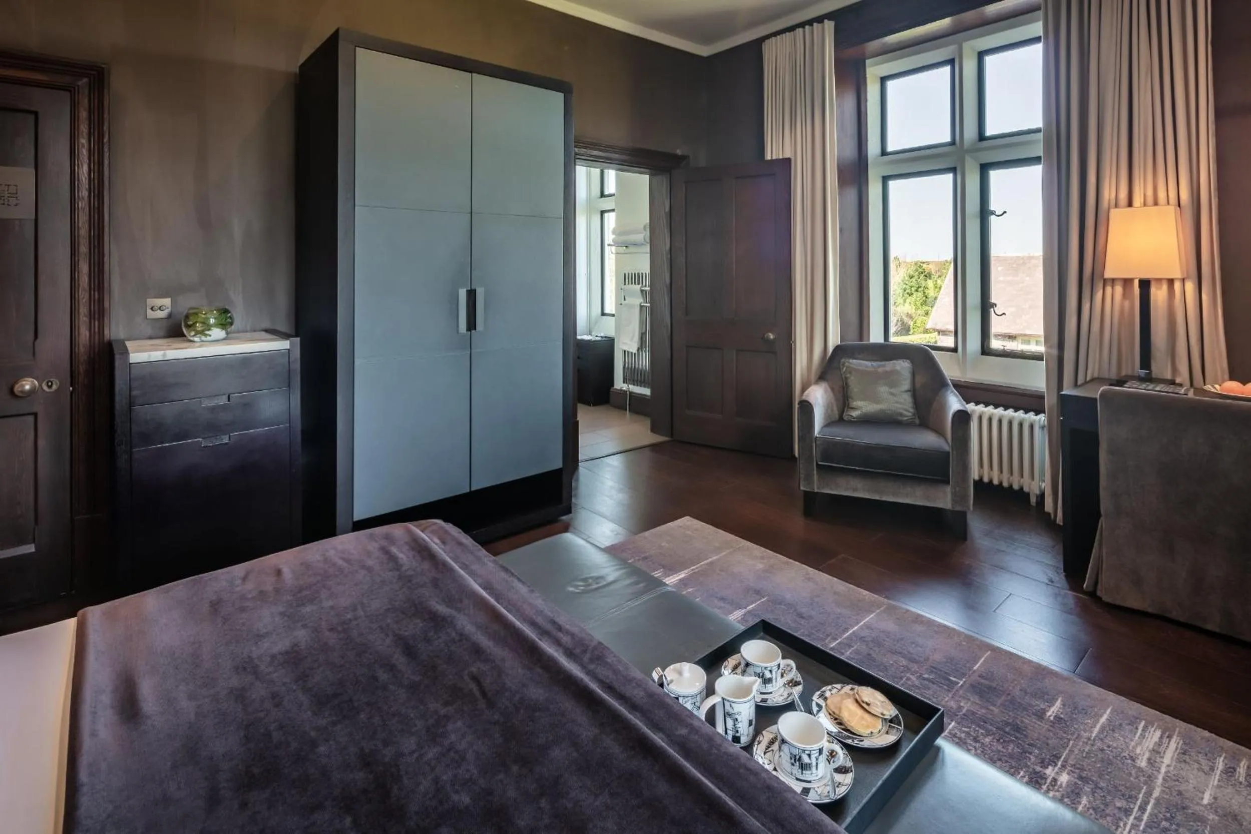 Bed in Penrhiw Priory