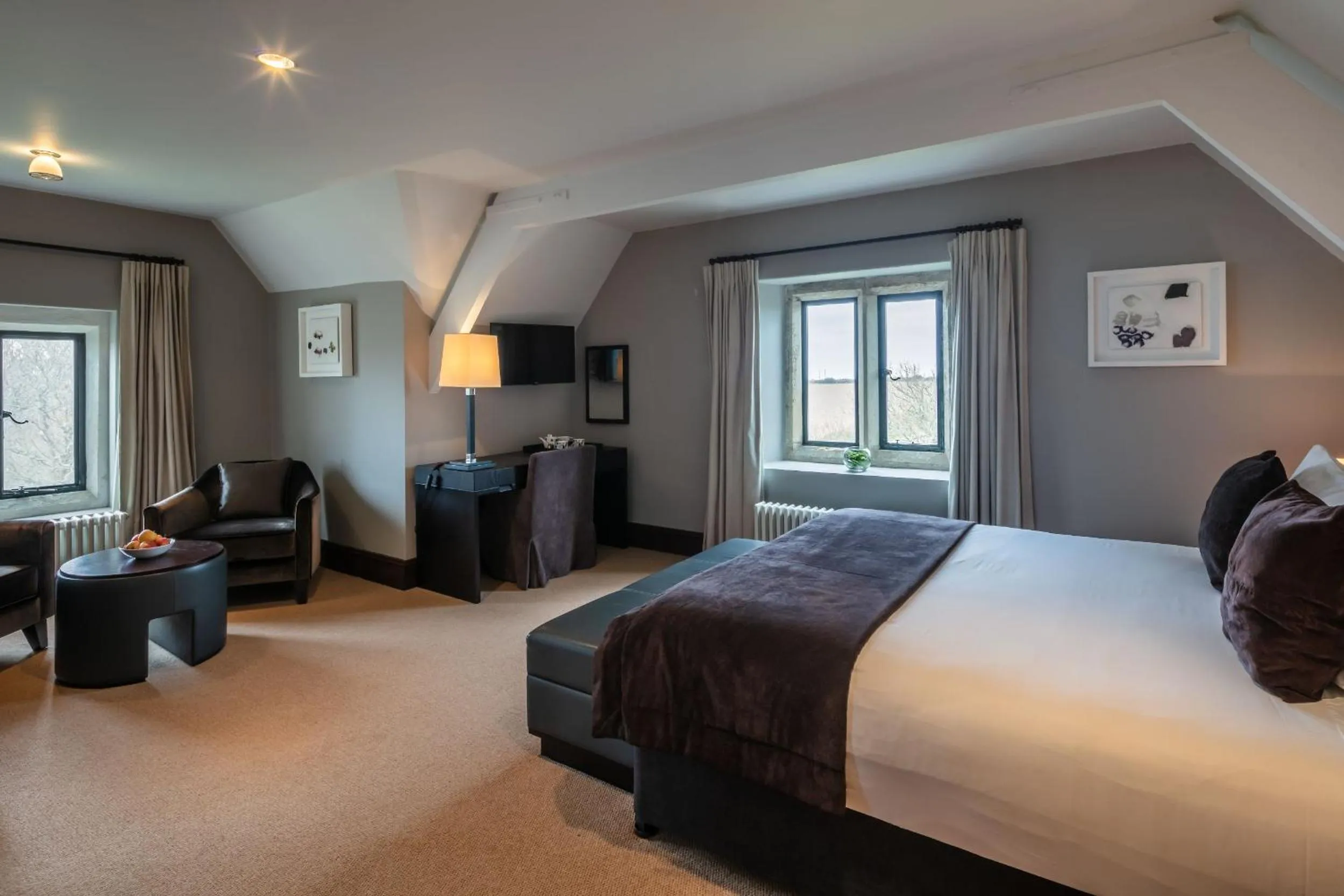 Bed in Penrhiw Priory