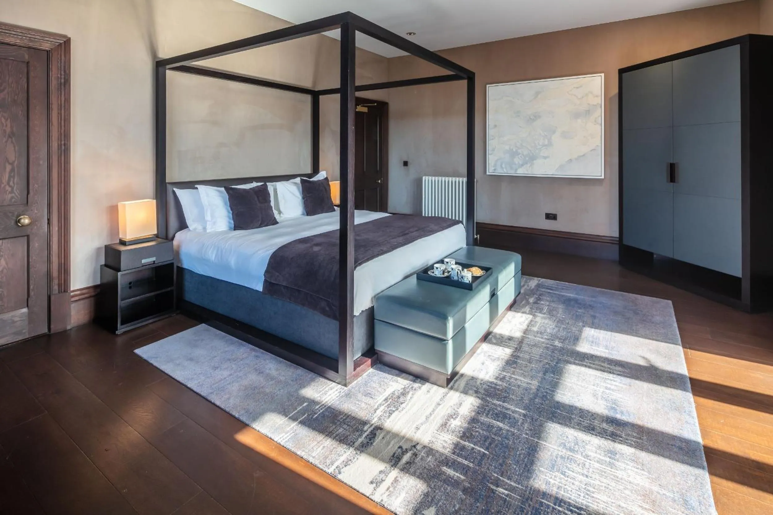 Bed in Penrhiw Priory