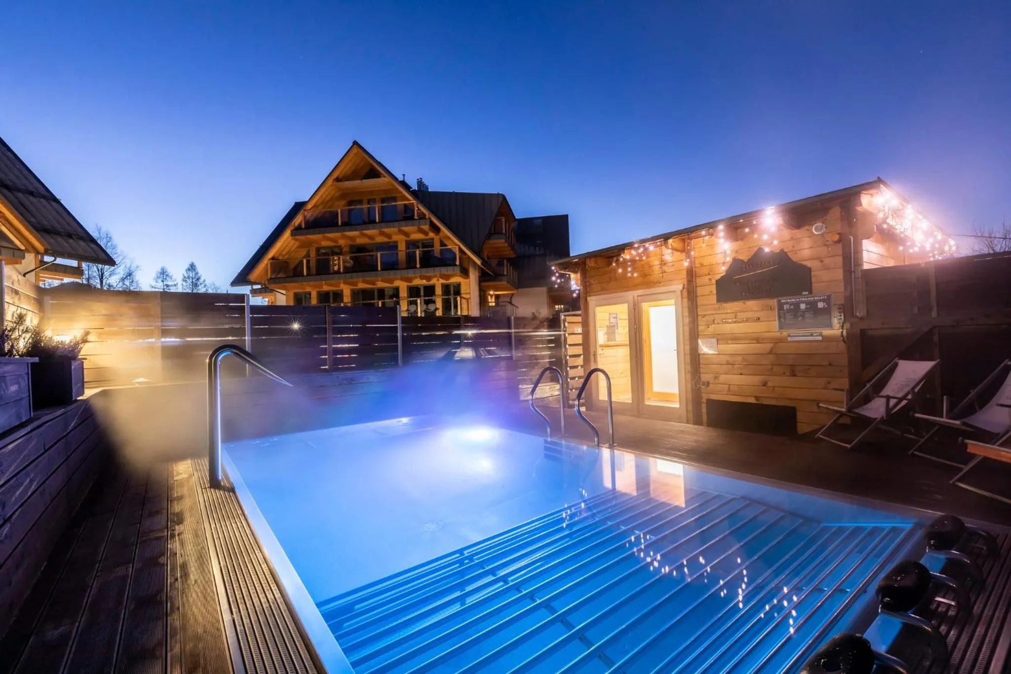 Swimming pool in POD SKOCZNIA SPA Zakopane