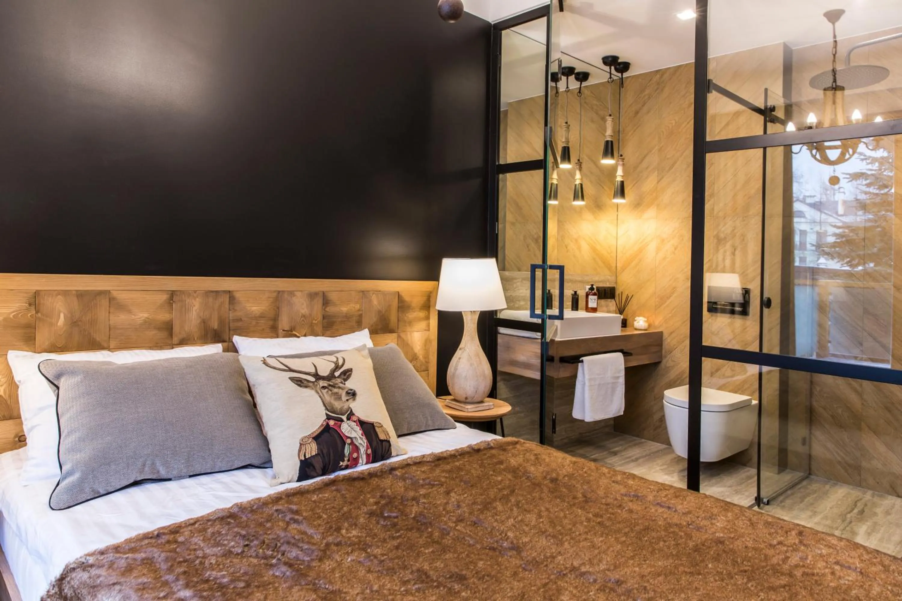 Bed in POD SKOCZNIA SPA Zakopane