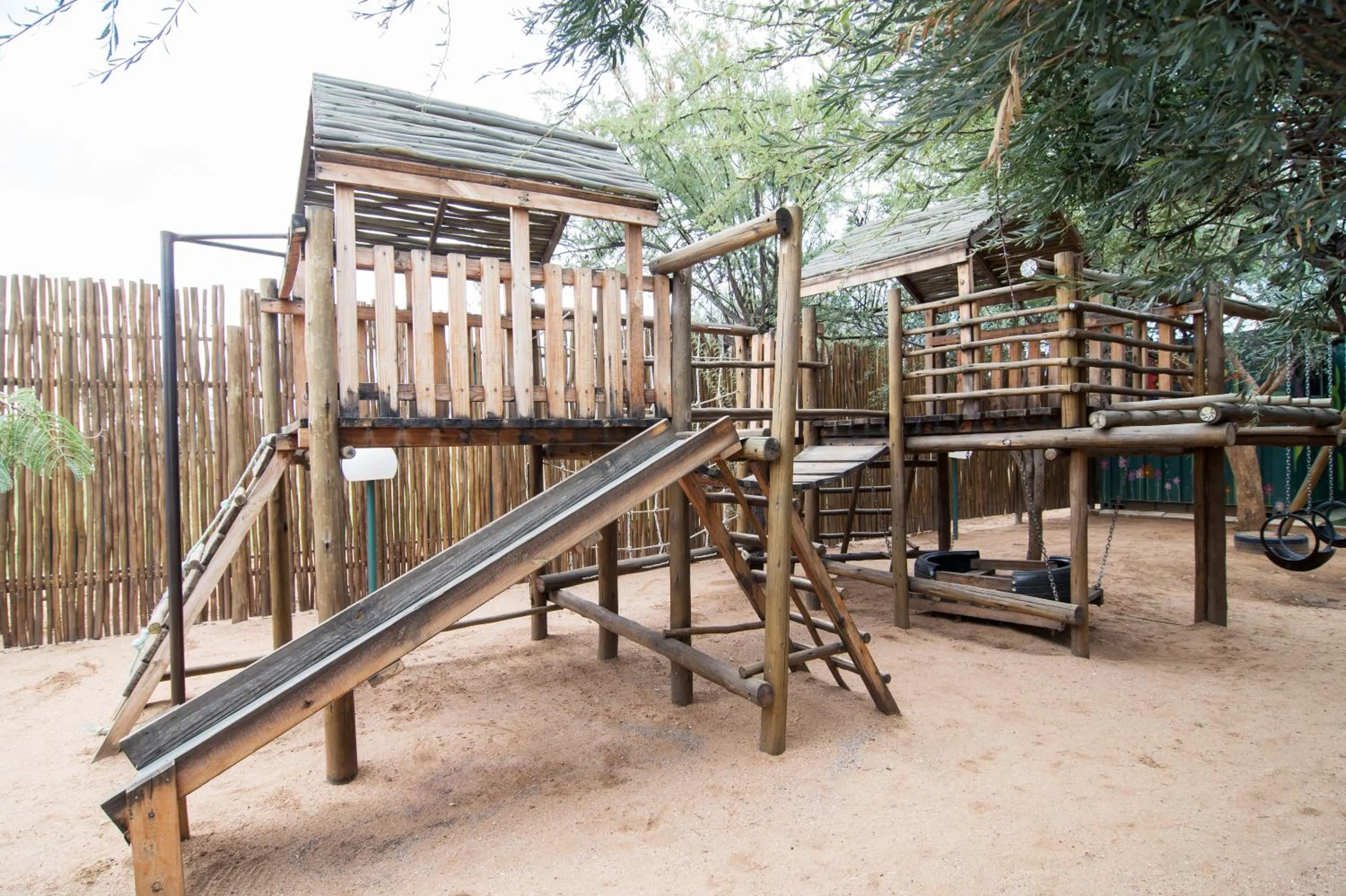 Children play ground in Arebbusch Travel Lodge