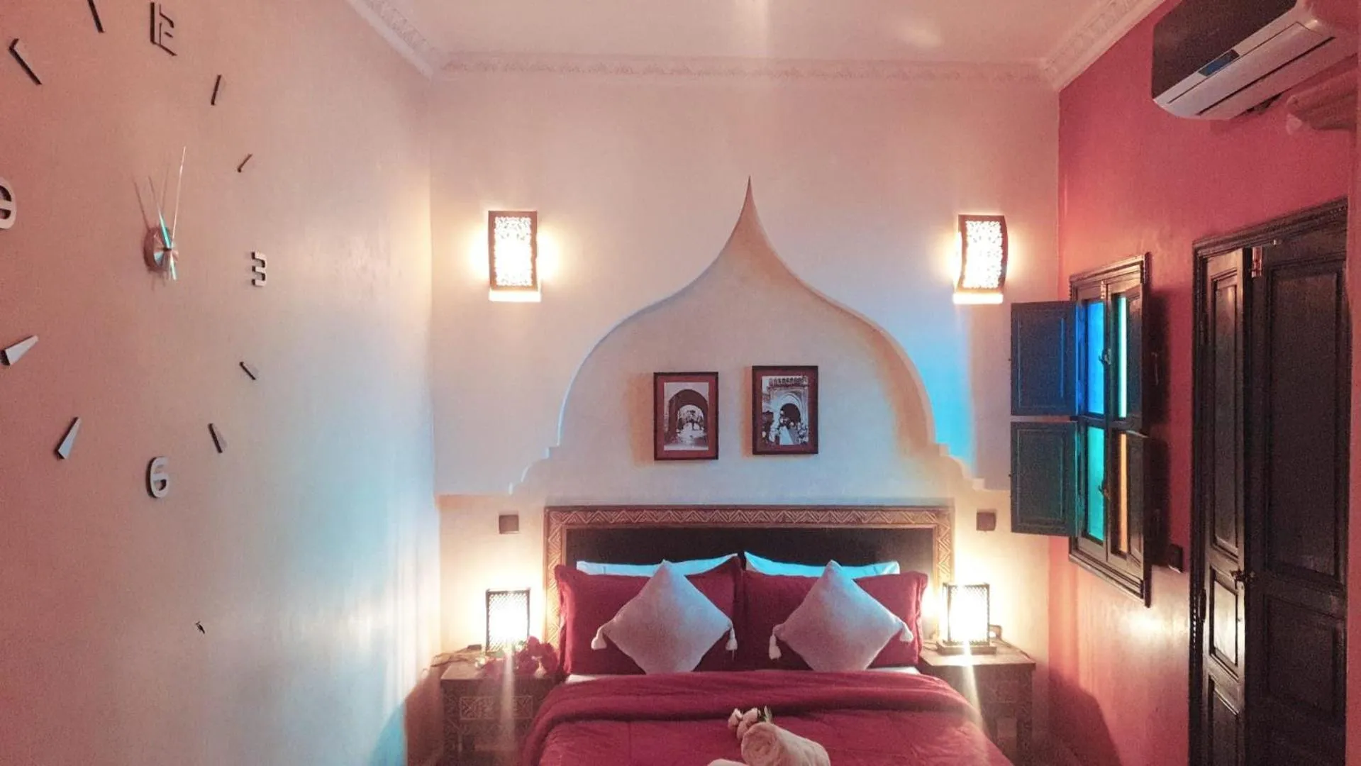 Bed in Riad Simon