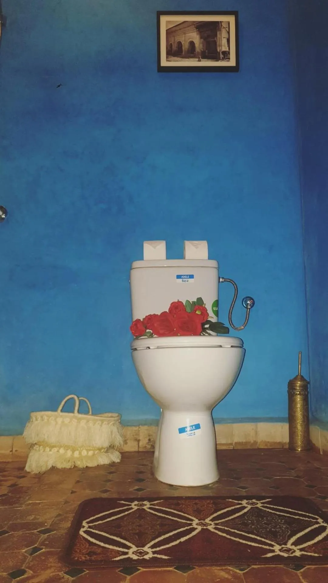 Bathroom in Riad Simon