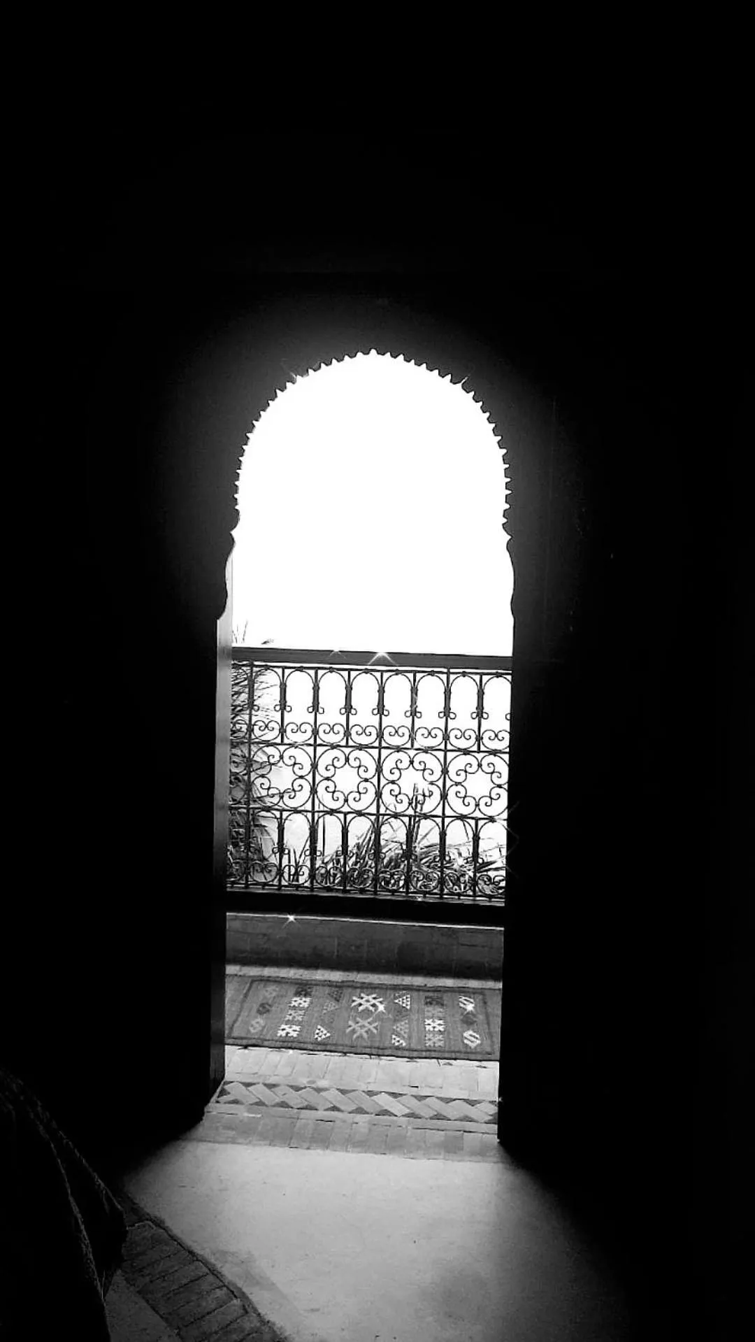 View (from property/room) in Riad Simon