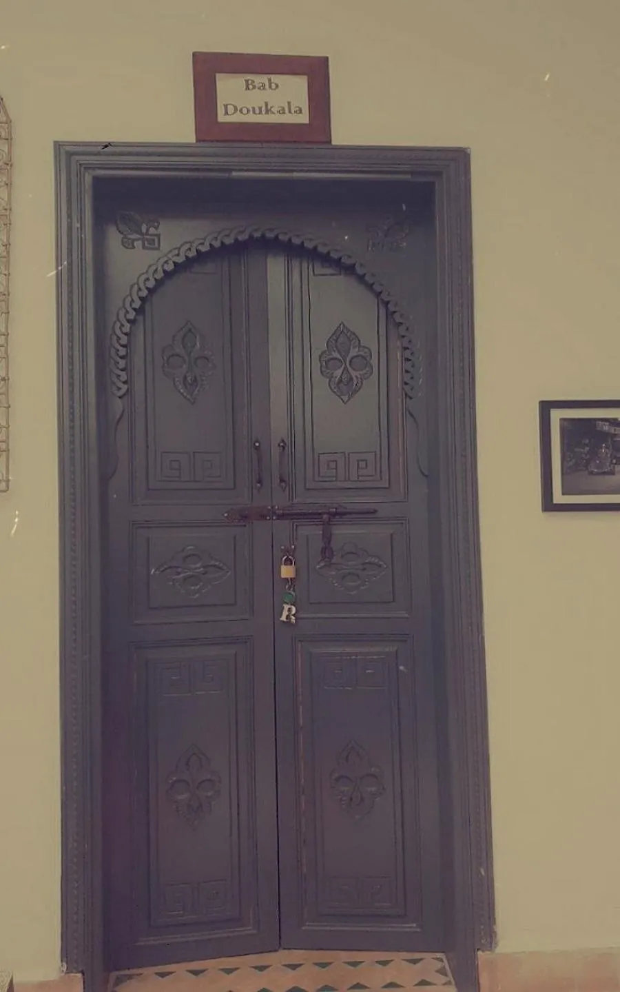 Bedroom in Riad Simon