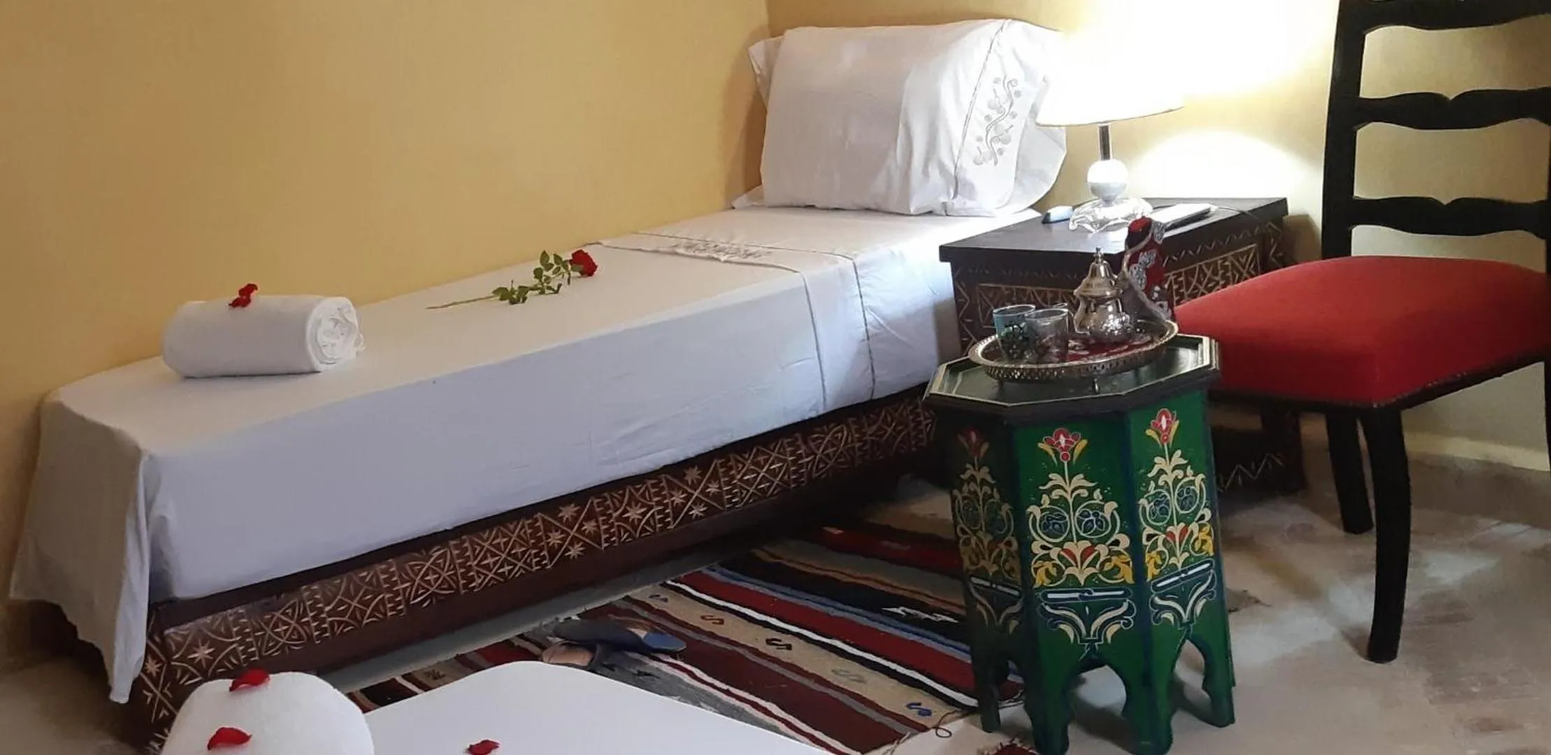 Bedroom, Bed in Riad Simon