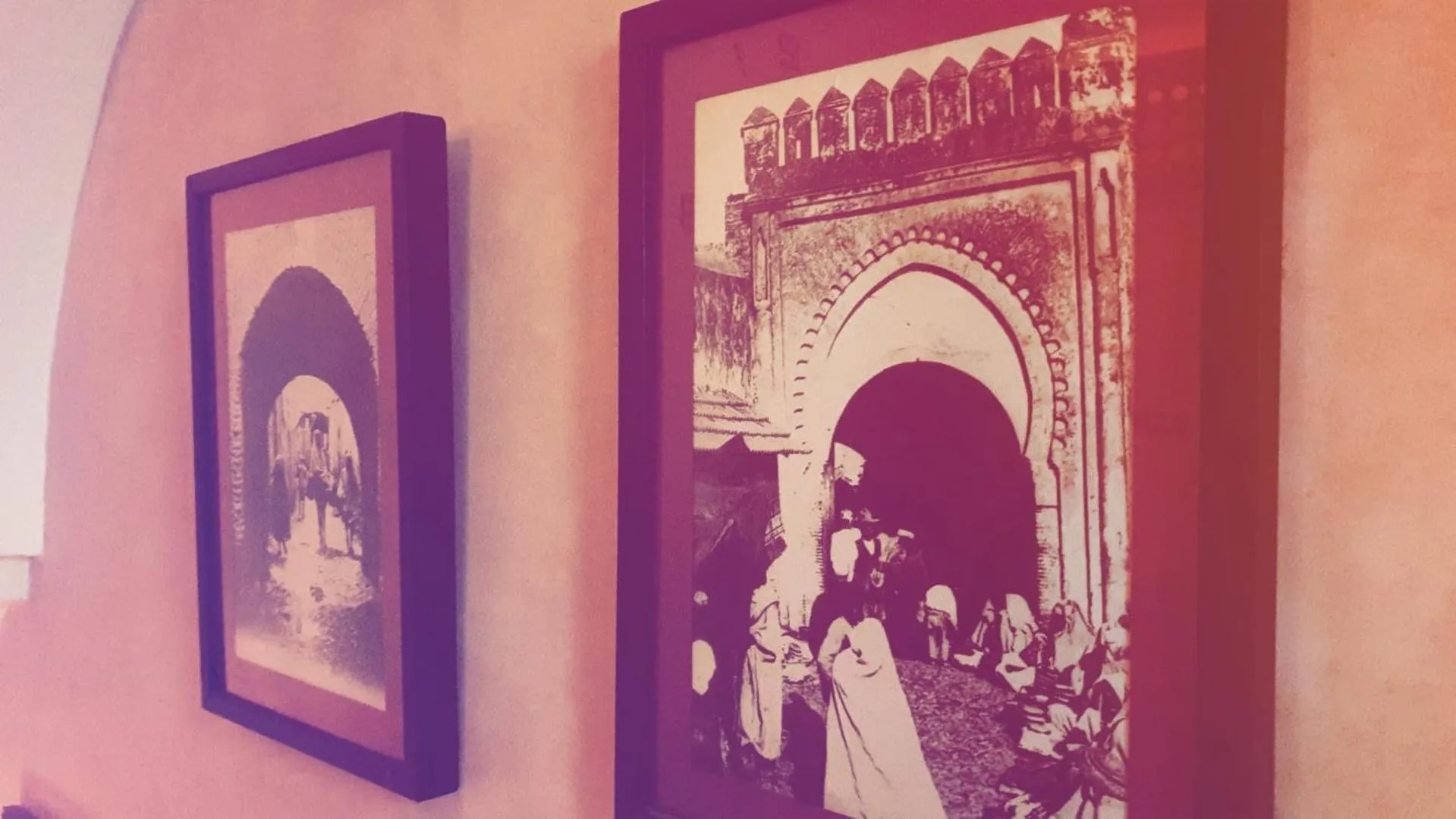 Decorative detail in Riad Simon