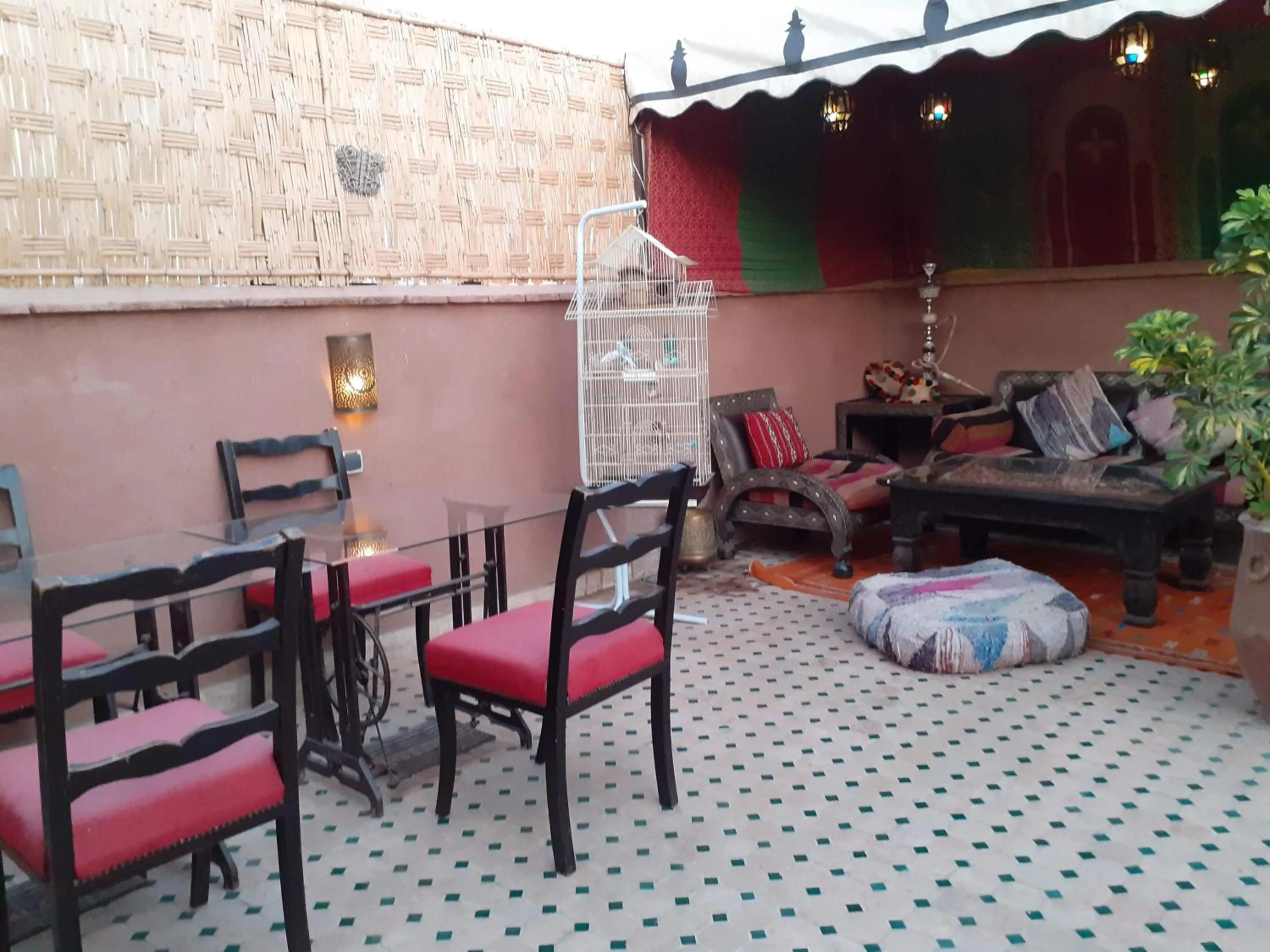 Patio in Riad Simon
